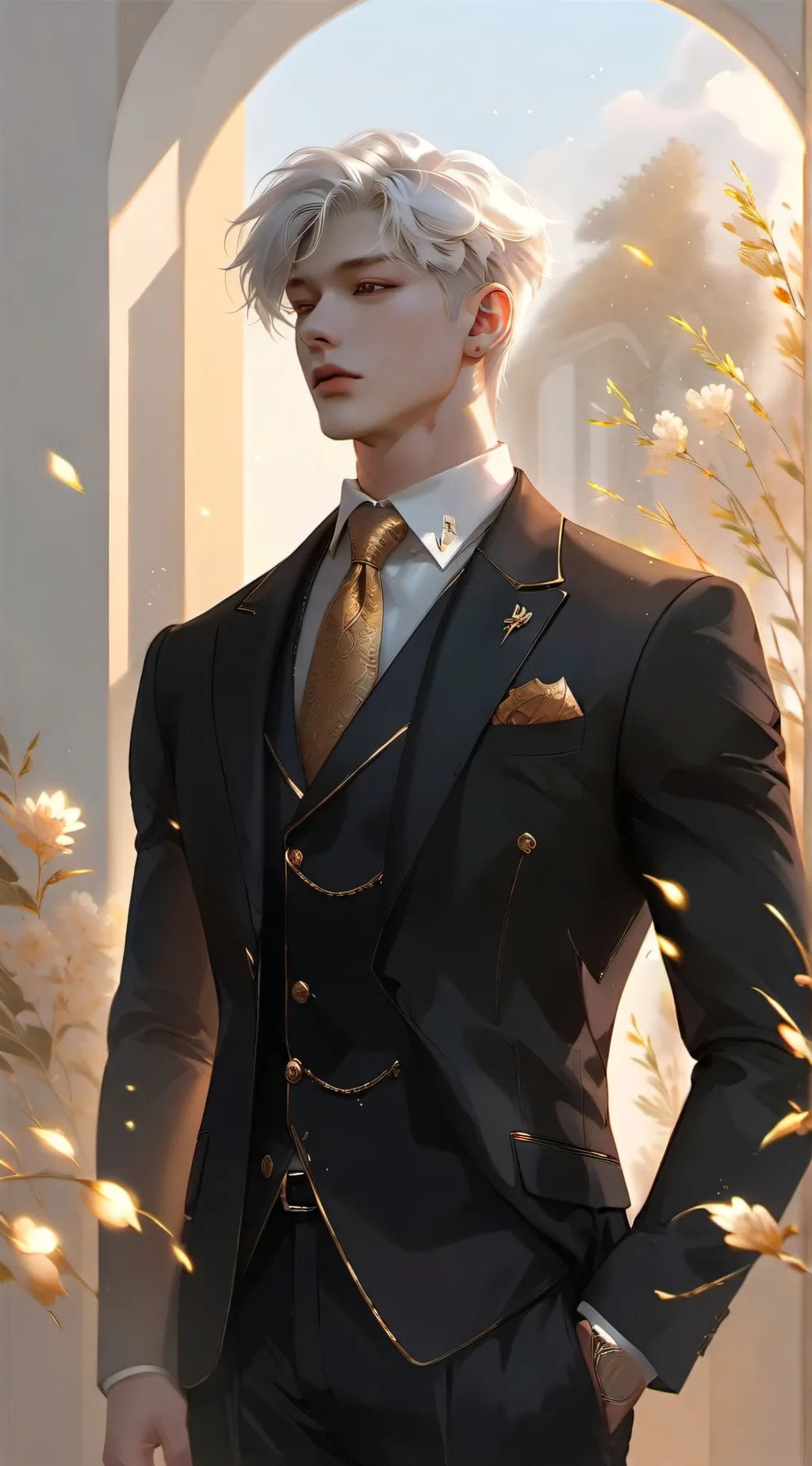 ai character: Hugo Smith  background