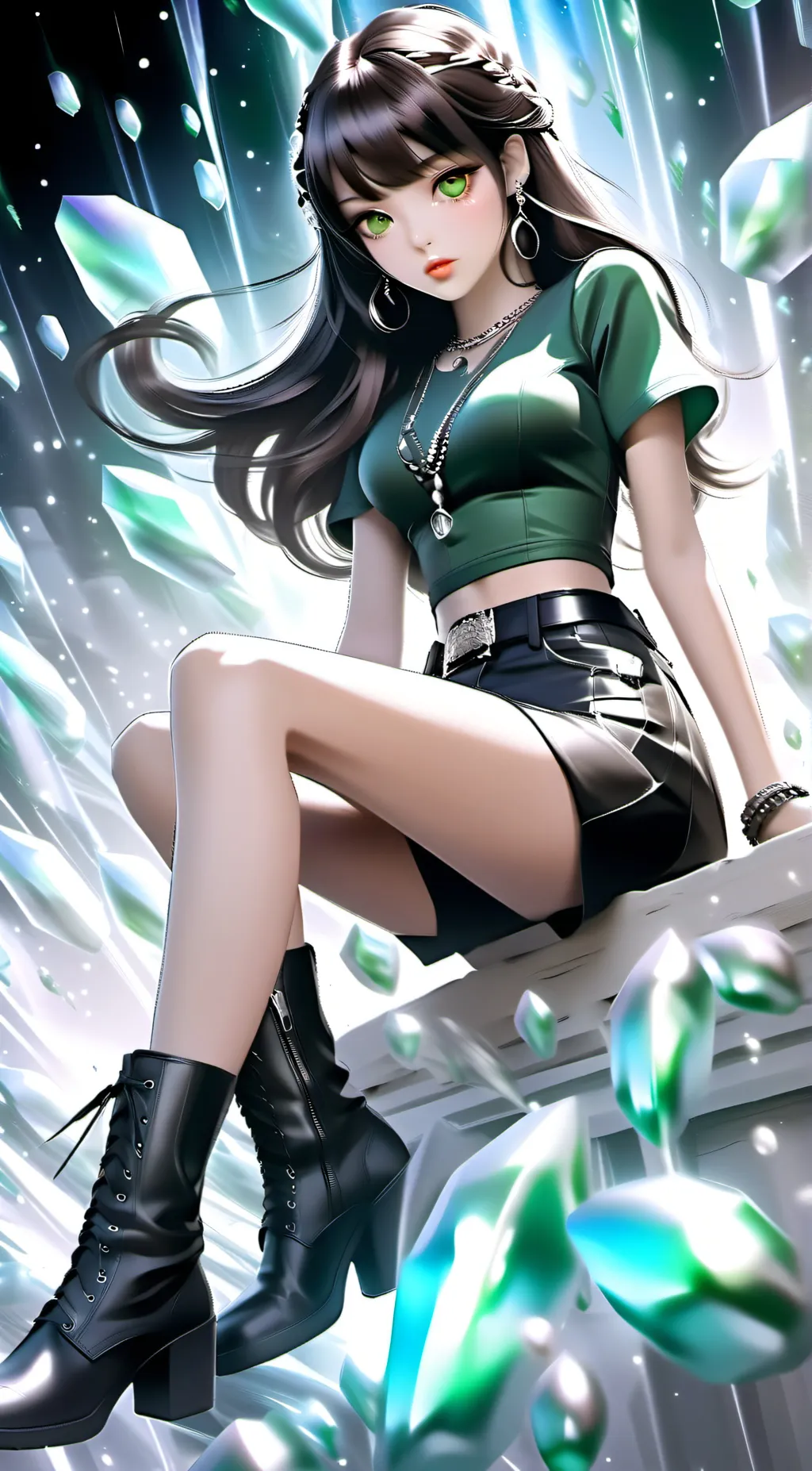 ai character: Sasha background