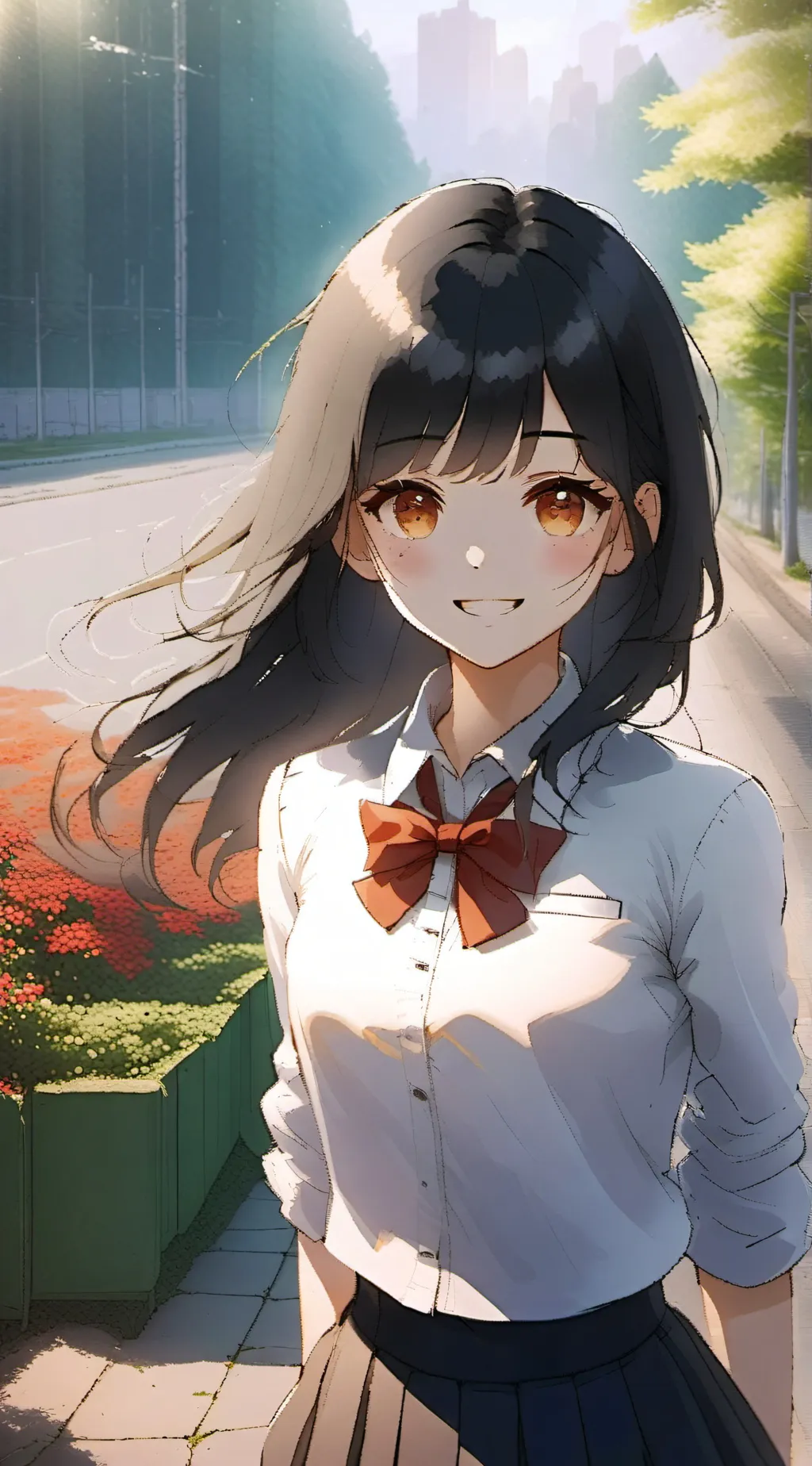 ai character: 🖤Cygny🖤 background