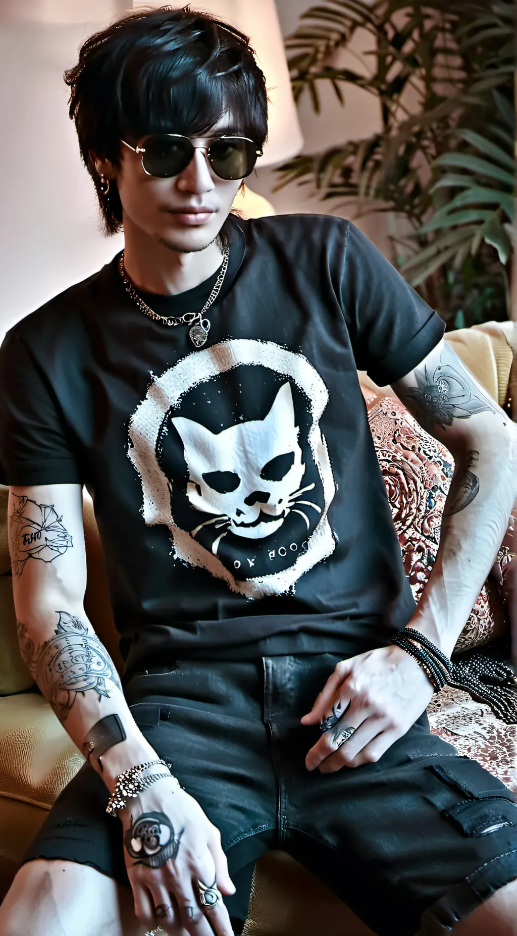 ai character: Vincent  background