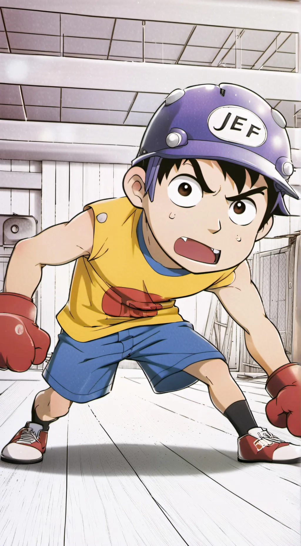 ai character: Jeffy background