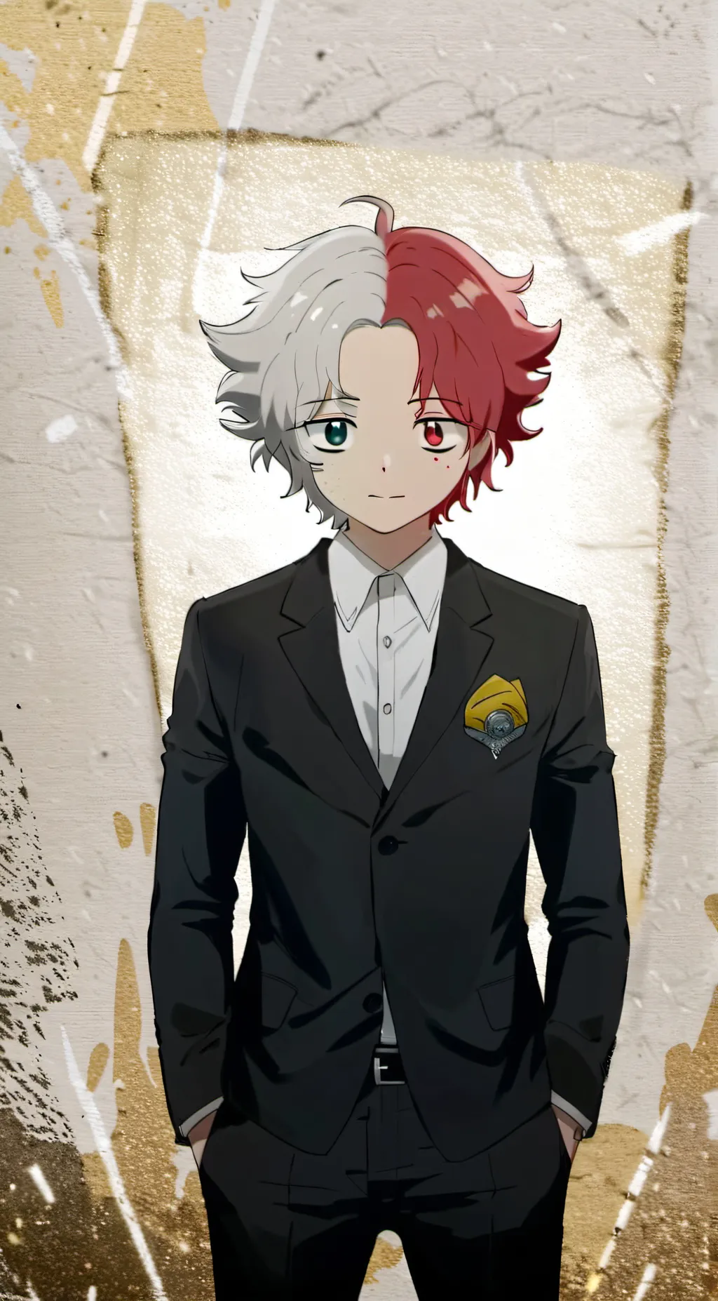 ai character: Todoroki cheating? background