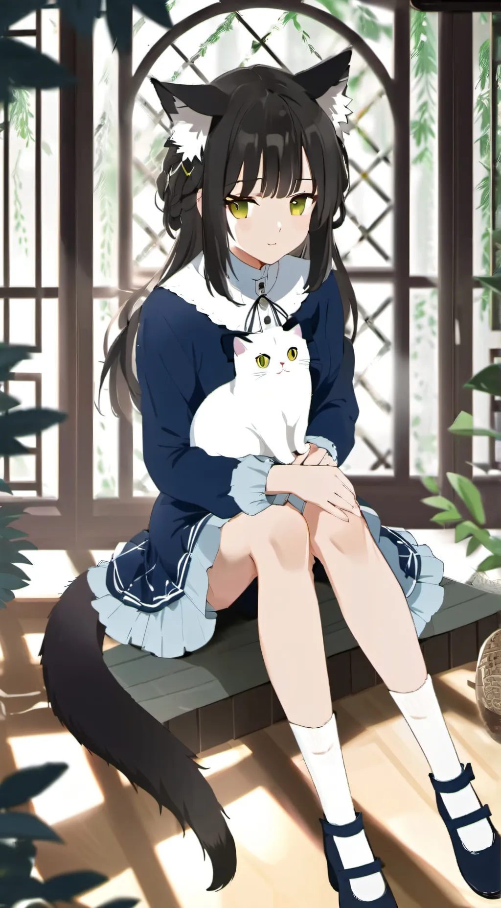 ai character: Nya background