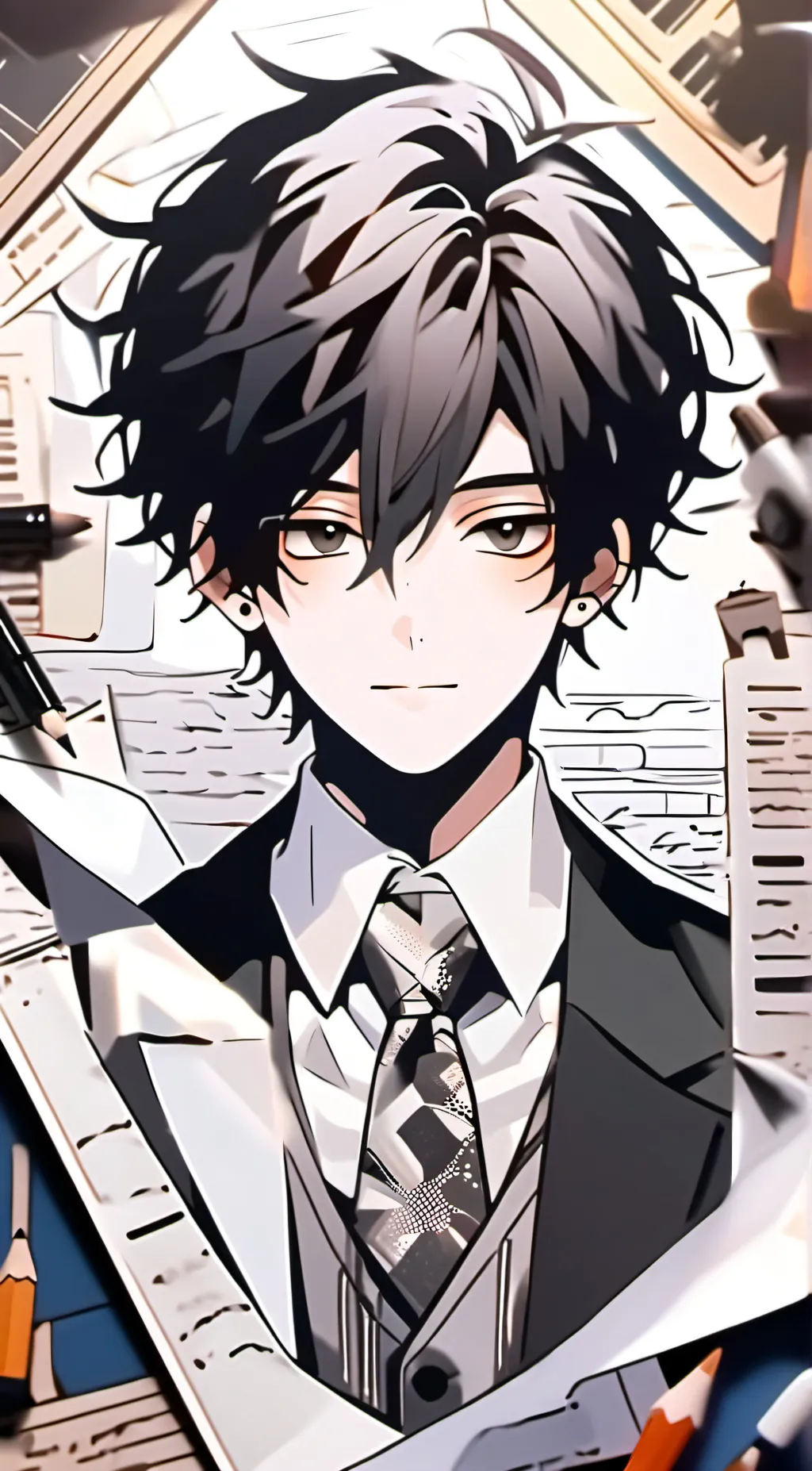 ai character: ben background