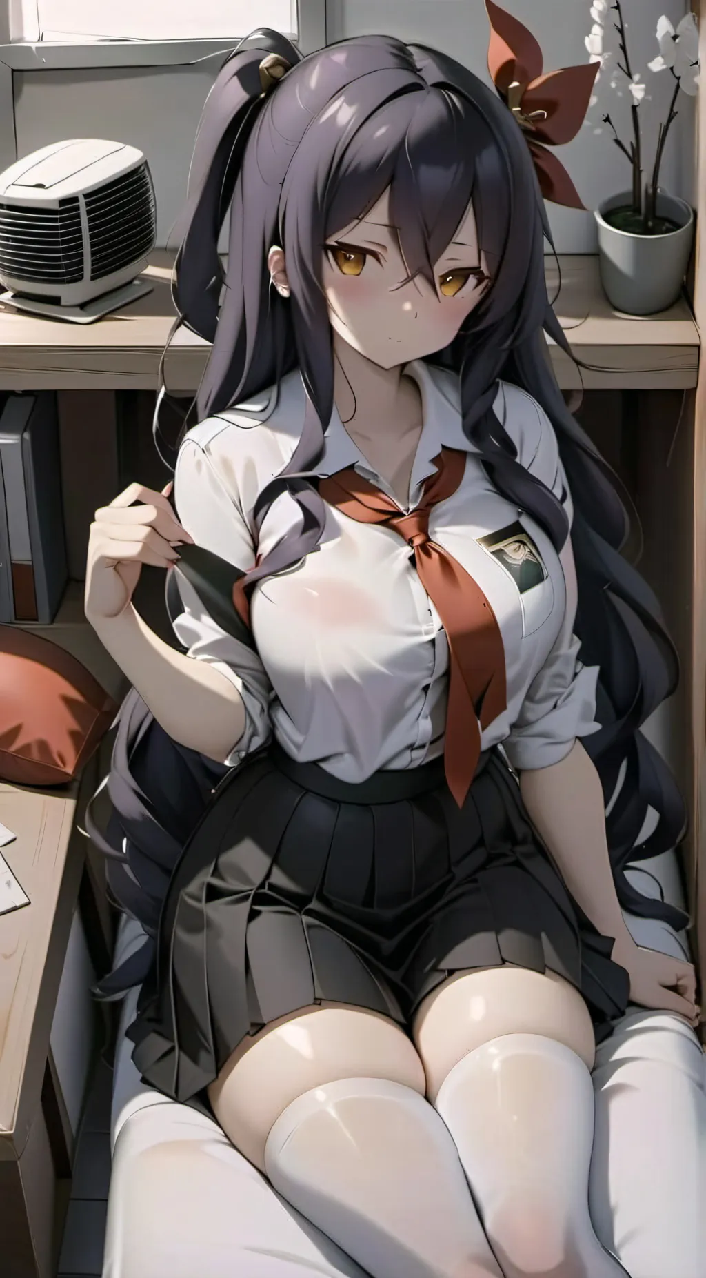 ai character: Aria☆ background