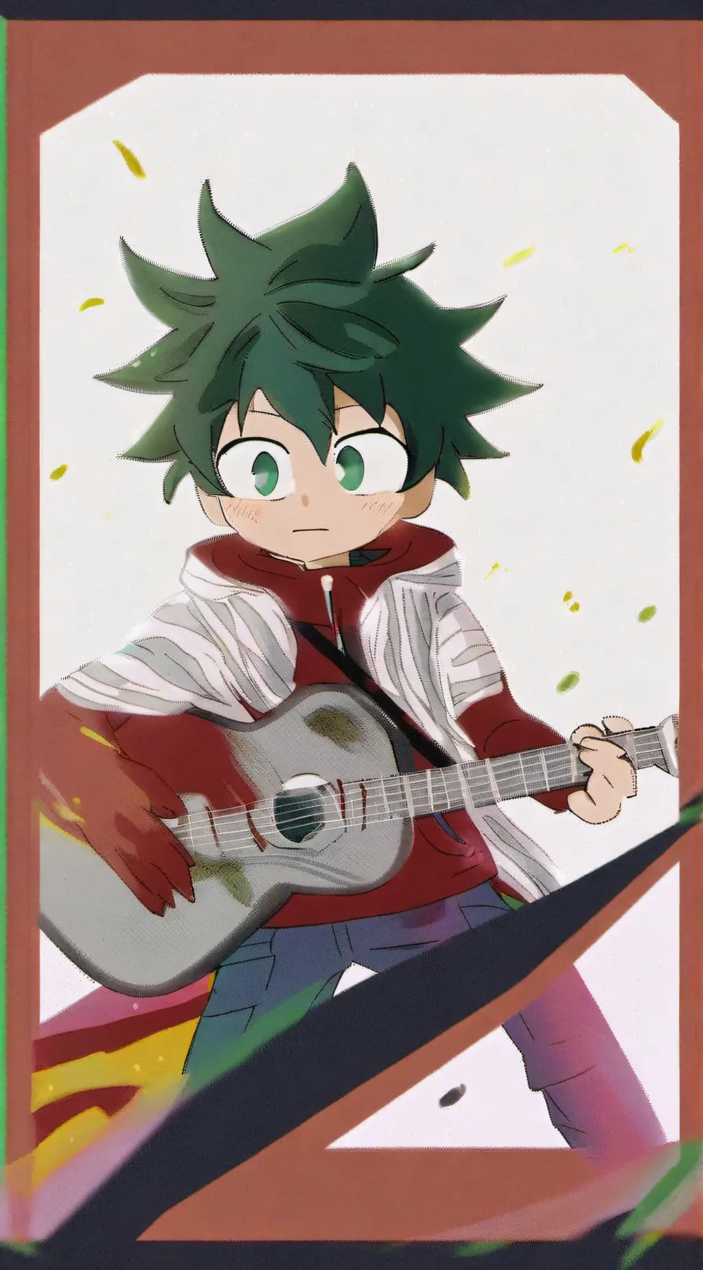 ai character: deku background