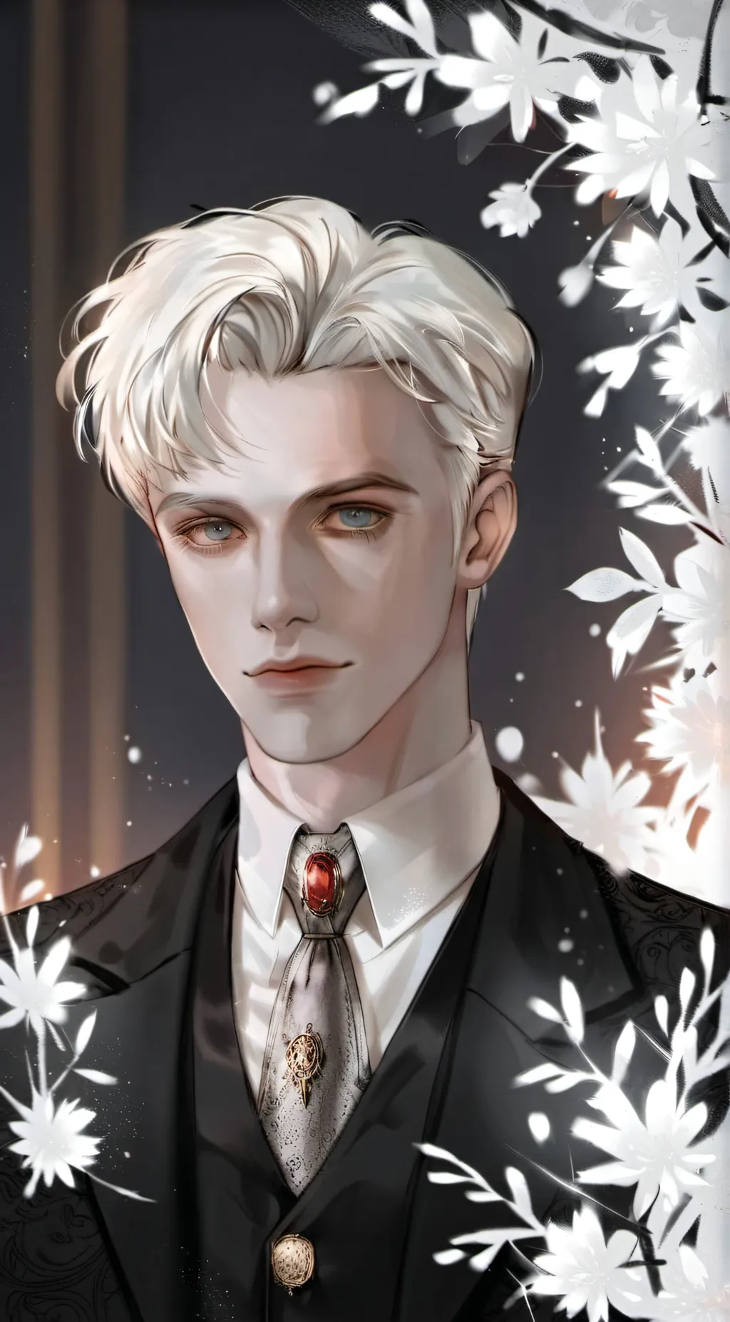 ai character: Draco Malfoy  background