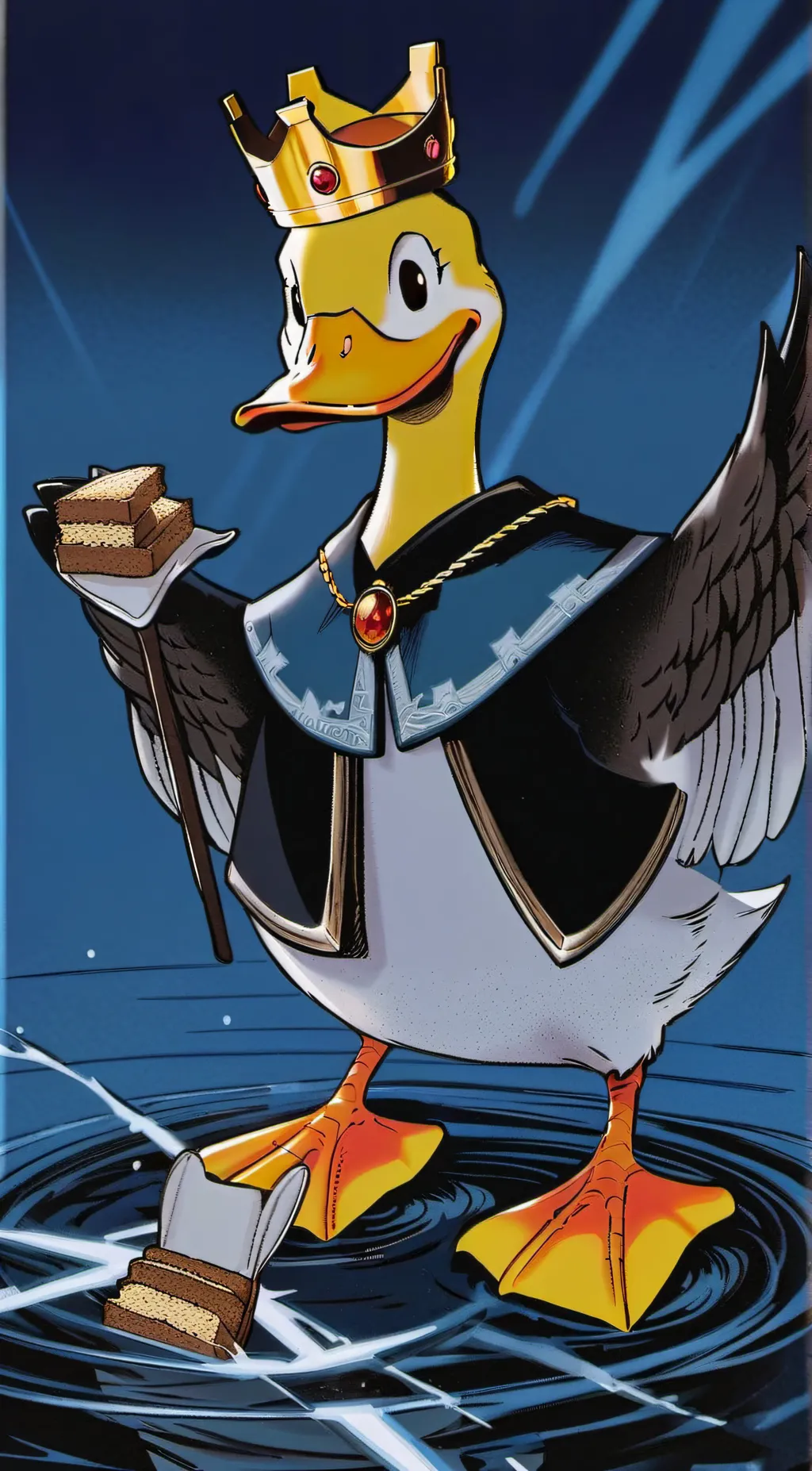 ai character: Gerald  background