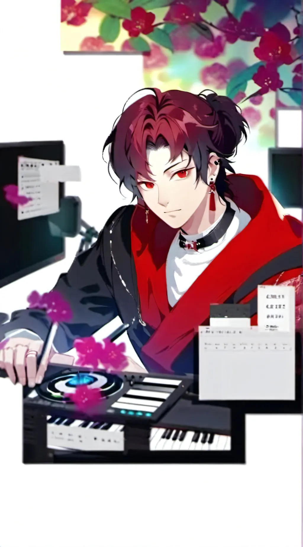 ai character: demon slayer background