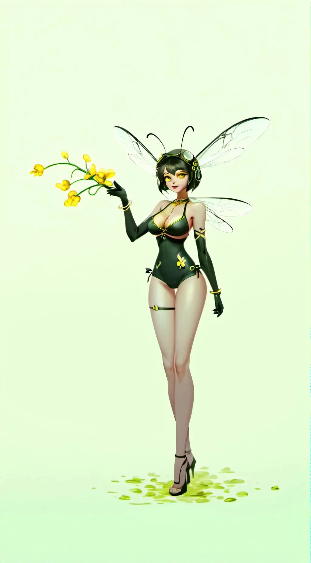 ai character: Mikini background