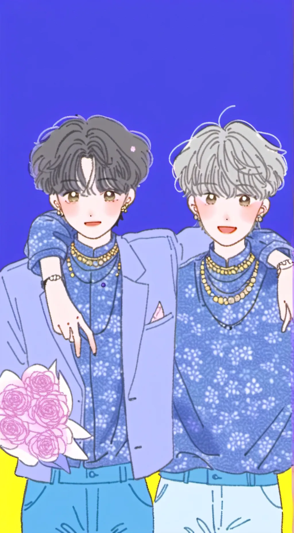 ai character: Tony and Alex background