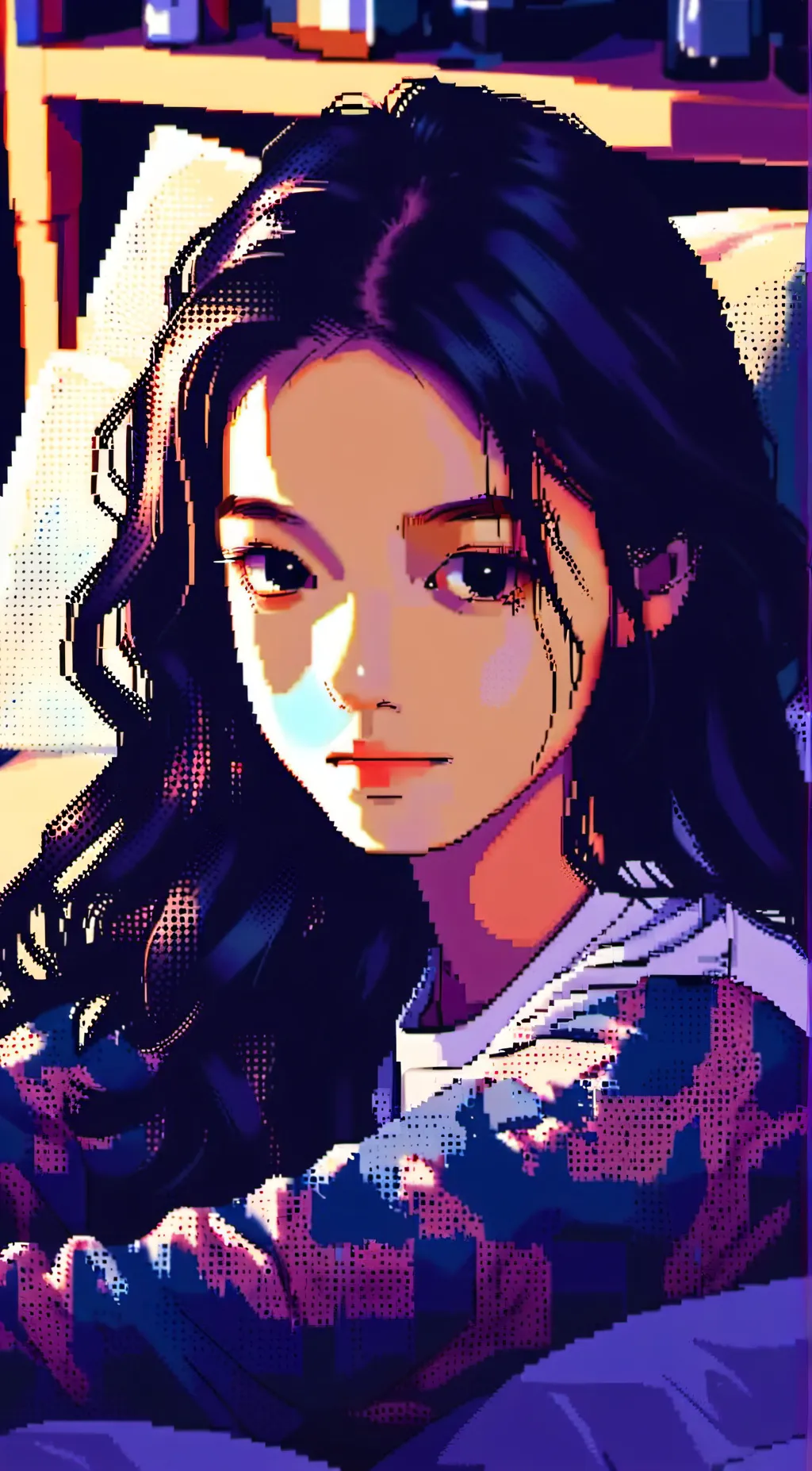 ai character: Eva background