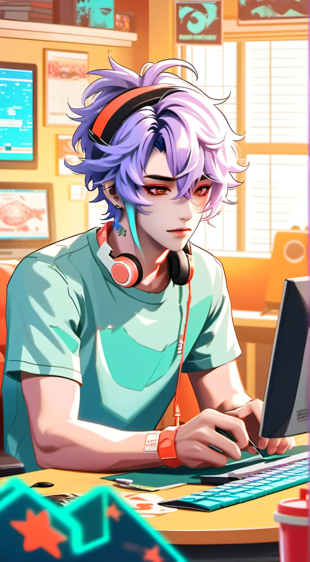 ai character: Adam background