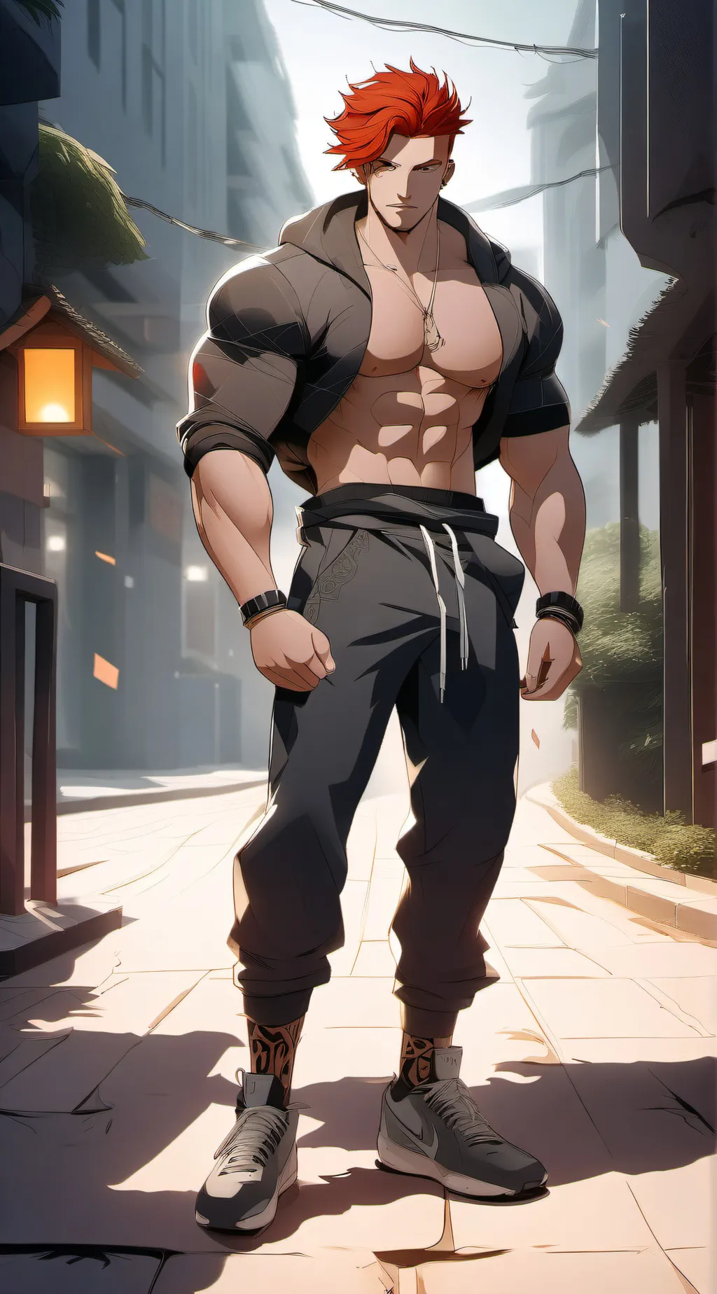 ai character: logan  background