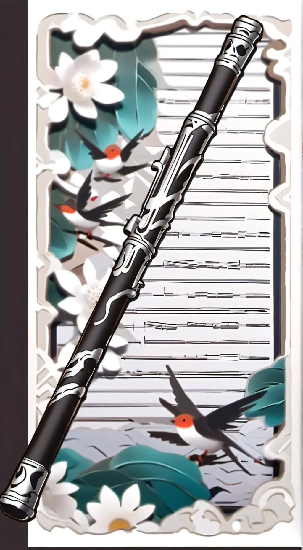 ai character: the magic flute background