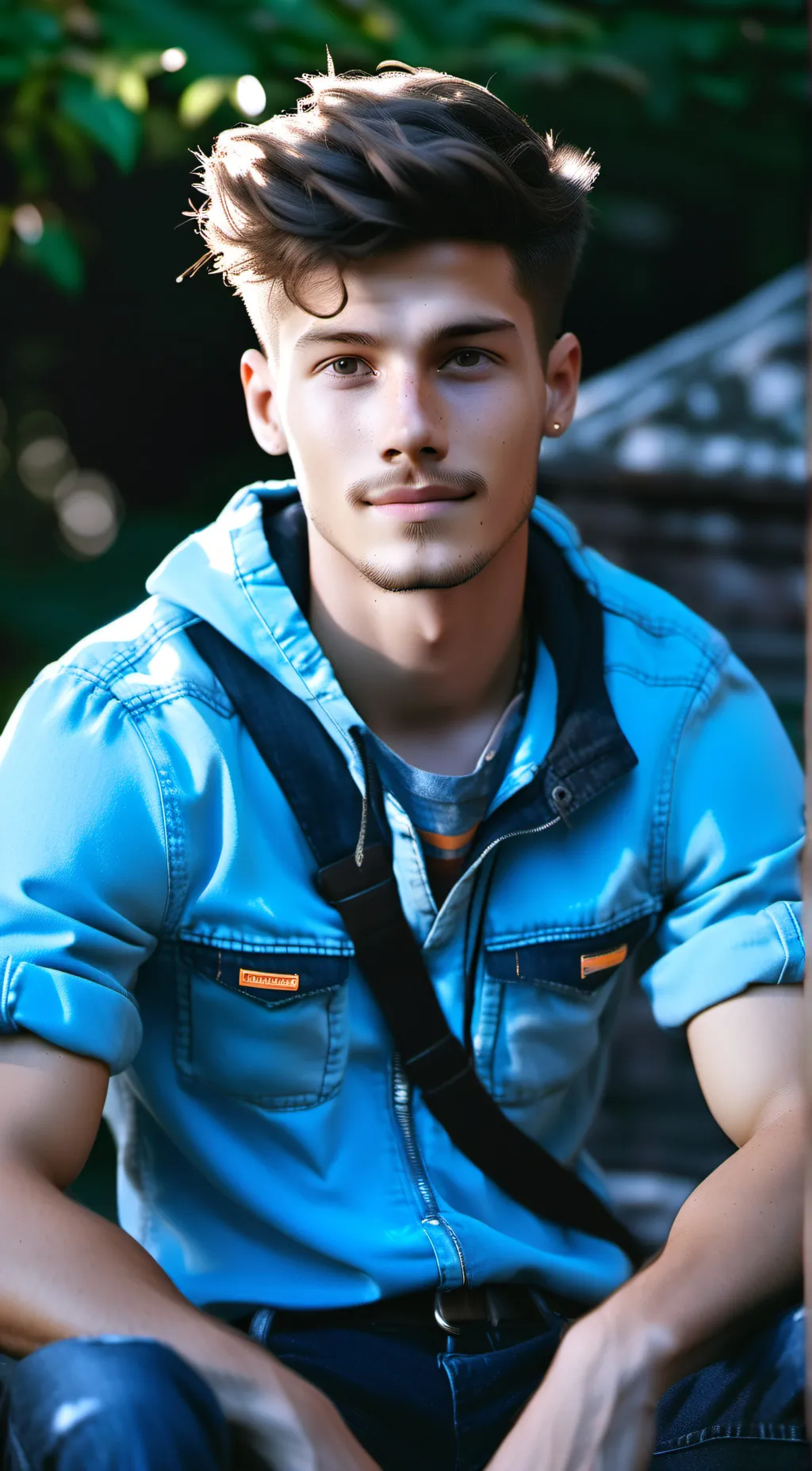 ai character: Alex  background