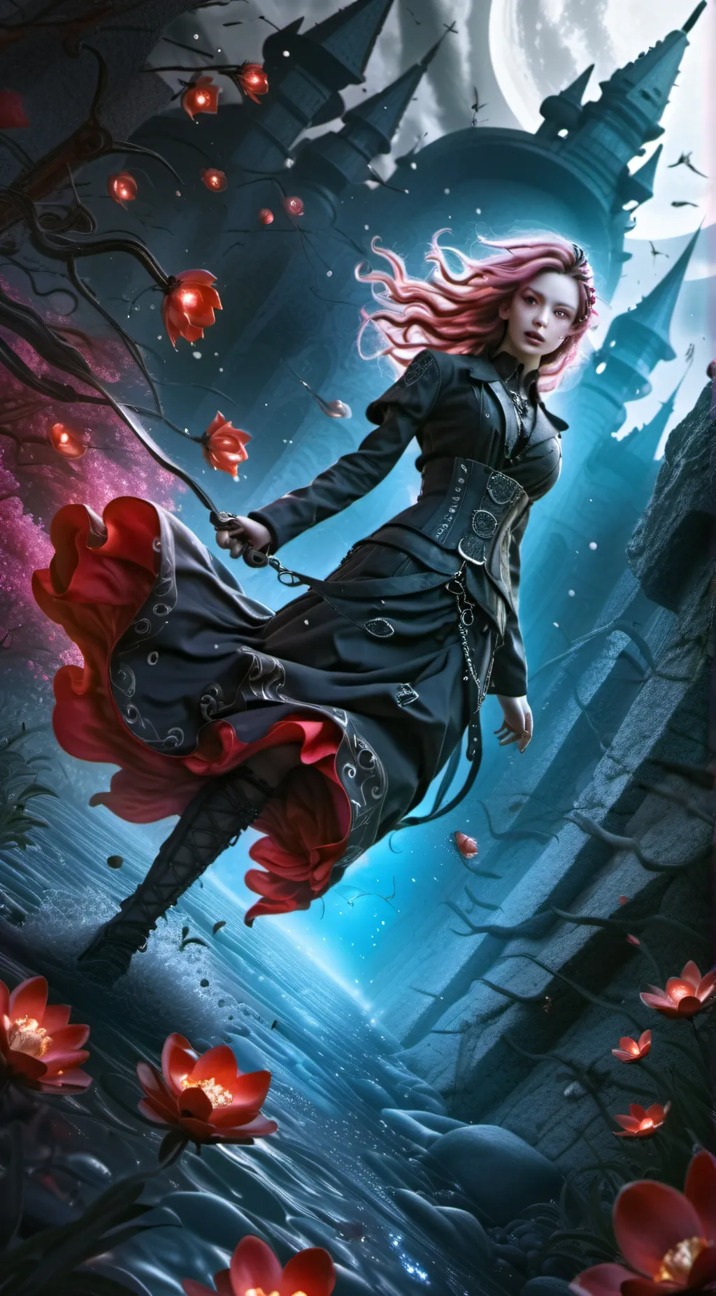 ai character: Grela  background