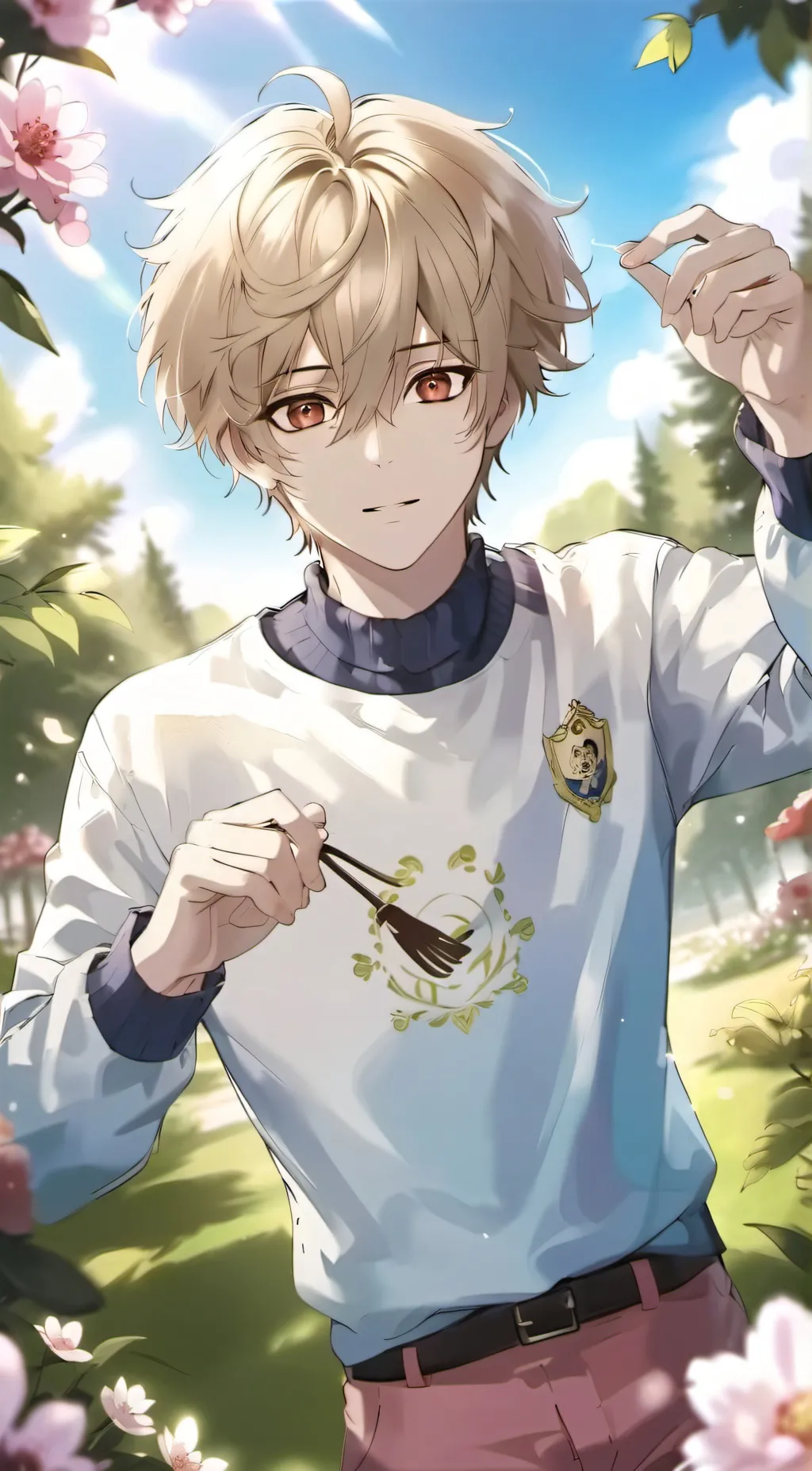 ai character: Adam background