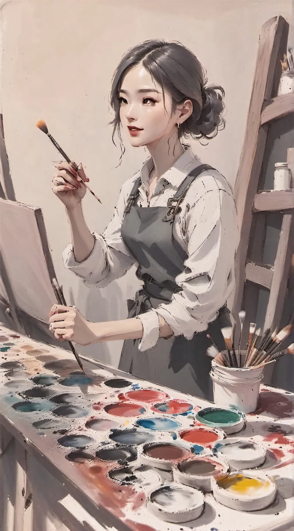 ai character: Emma background