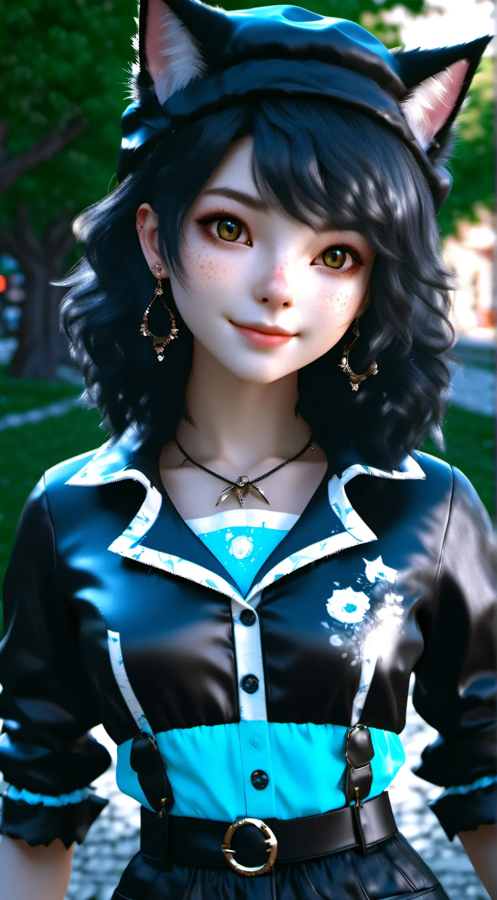 ai character: wolfie background