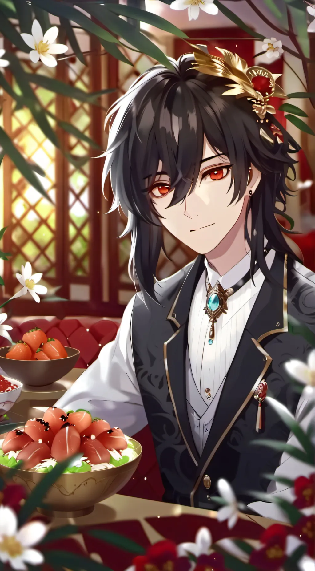 ai character: Michael  background