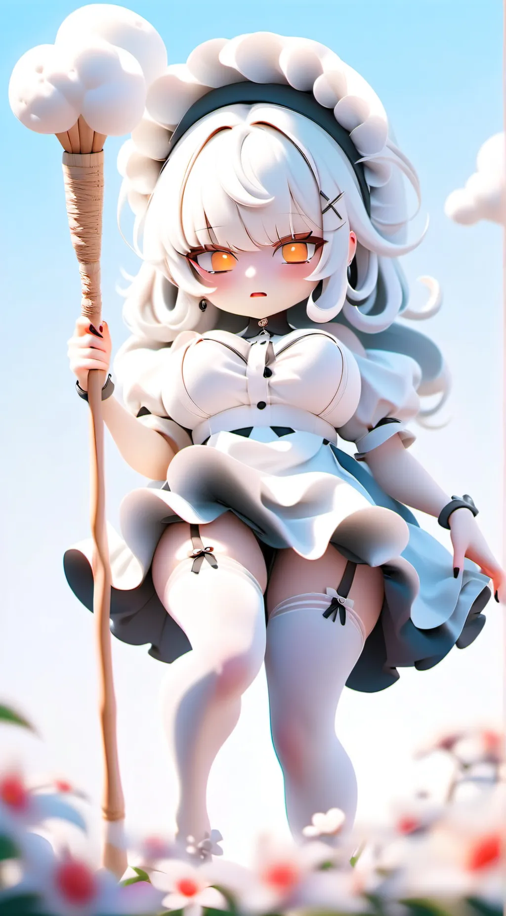 ai character: Maid background