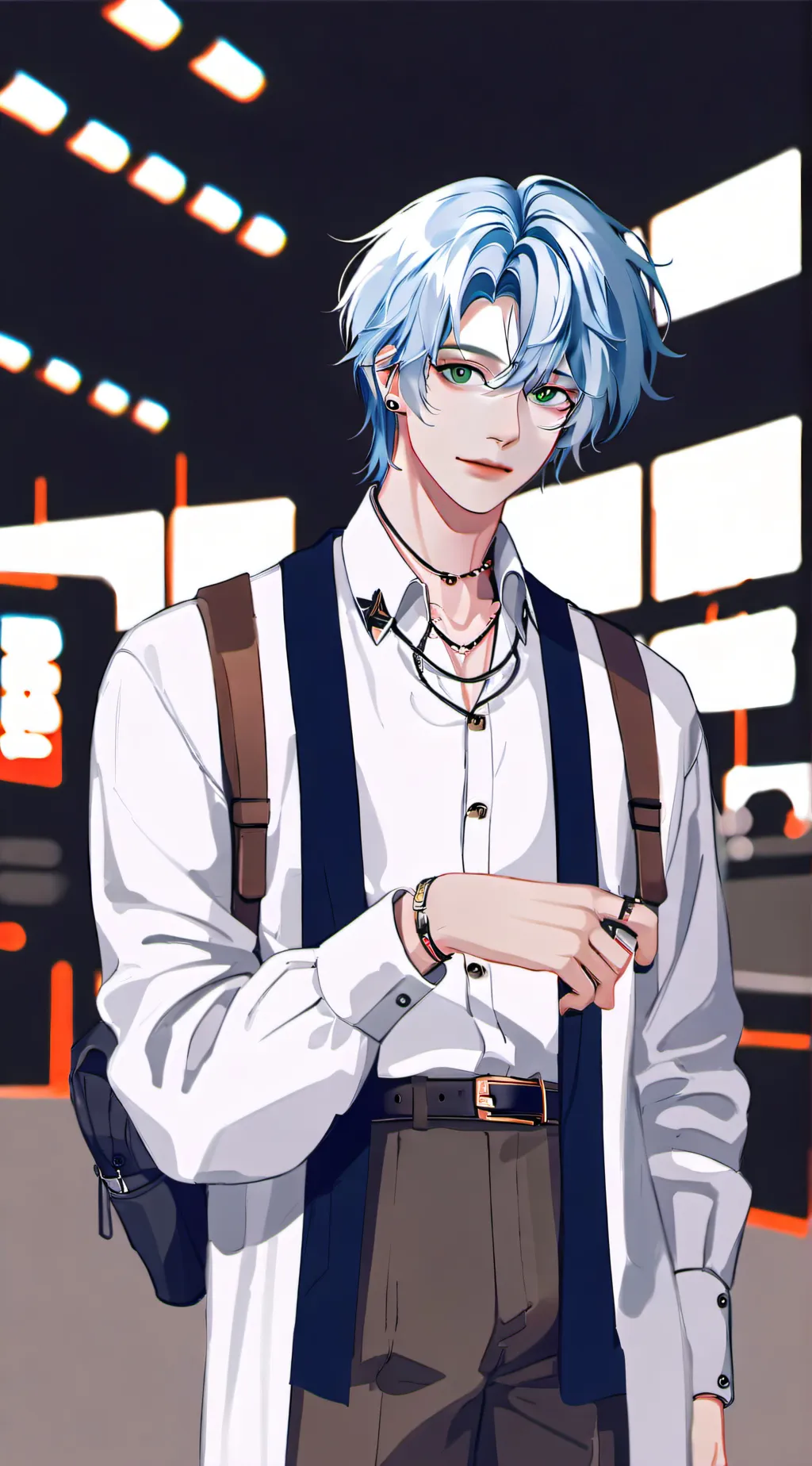 ai character: CLAVIN background