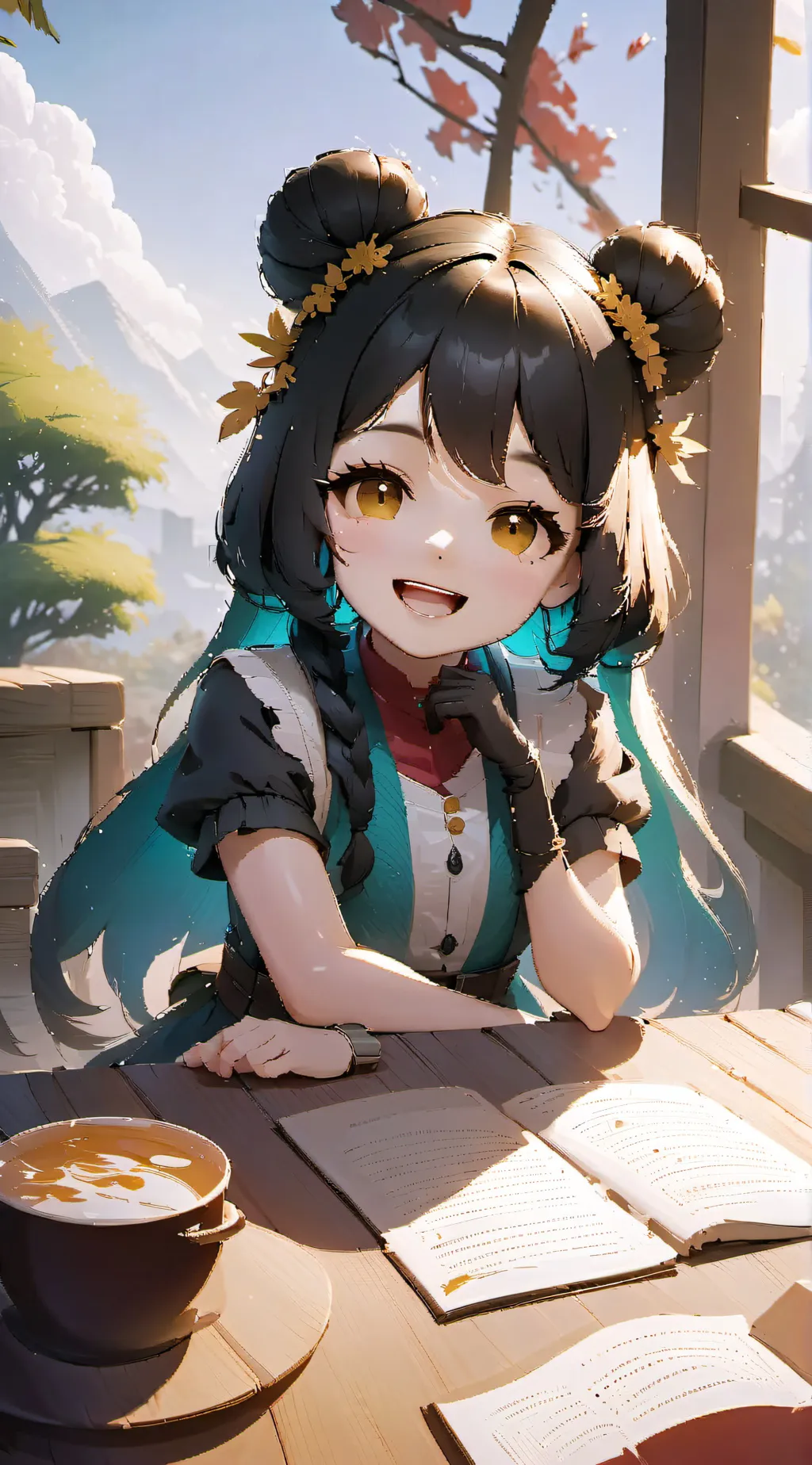 ai character: Your annoying sis background