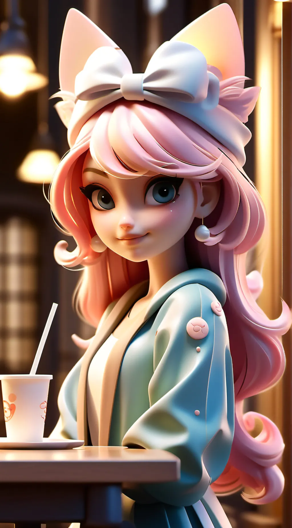 ai character: bella background