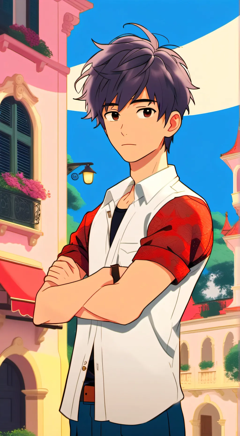 ai character: Nathen background