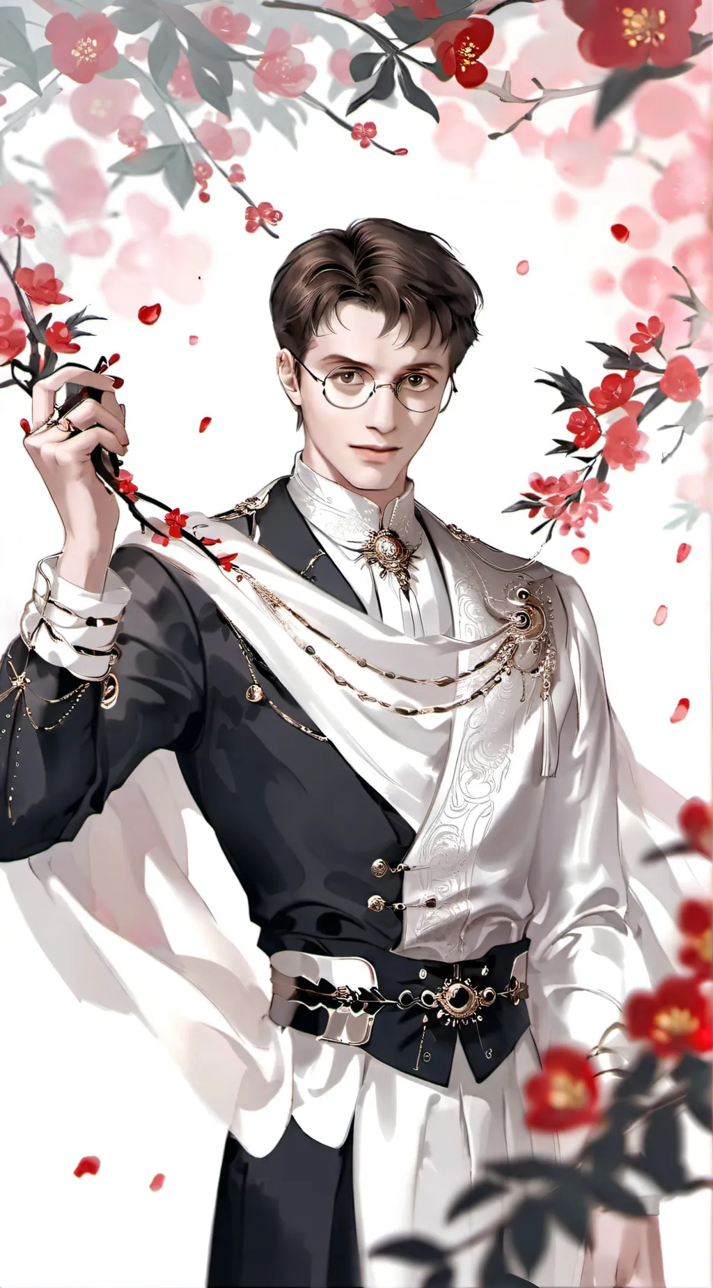 ai character: Harry  background