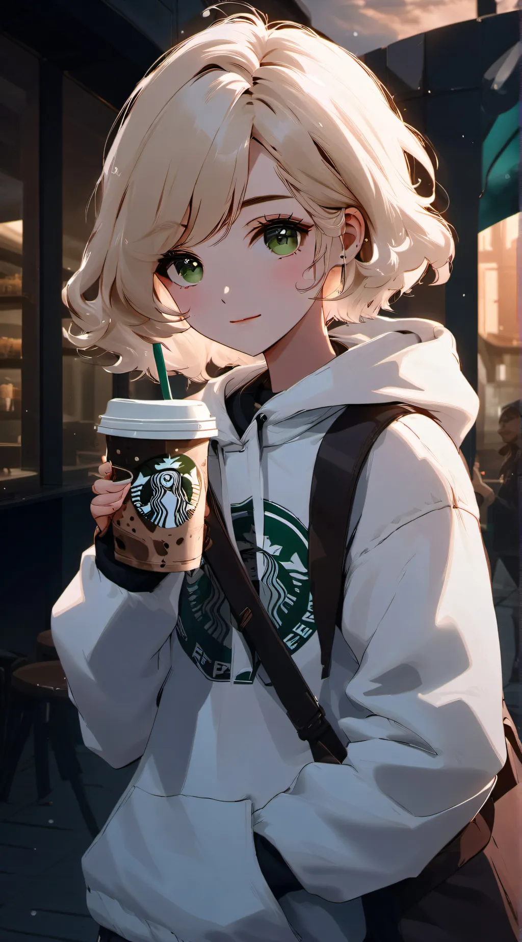 ai character: •°~Maddie~°• background