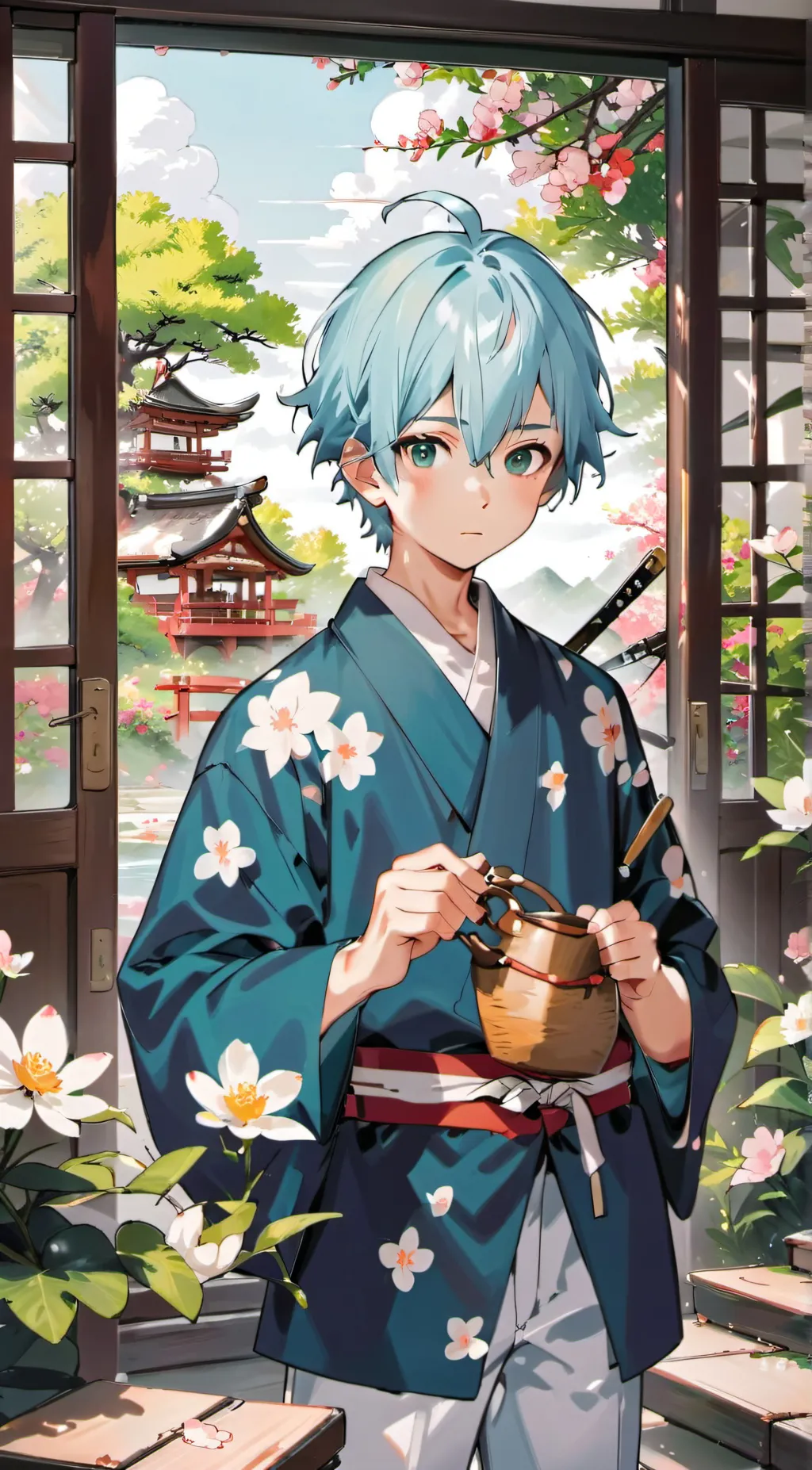 ai character: Levie background