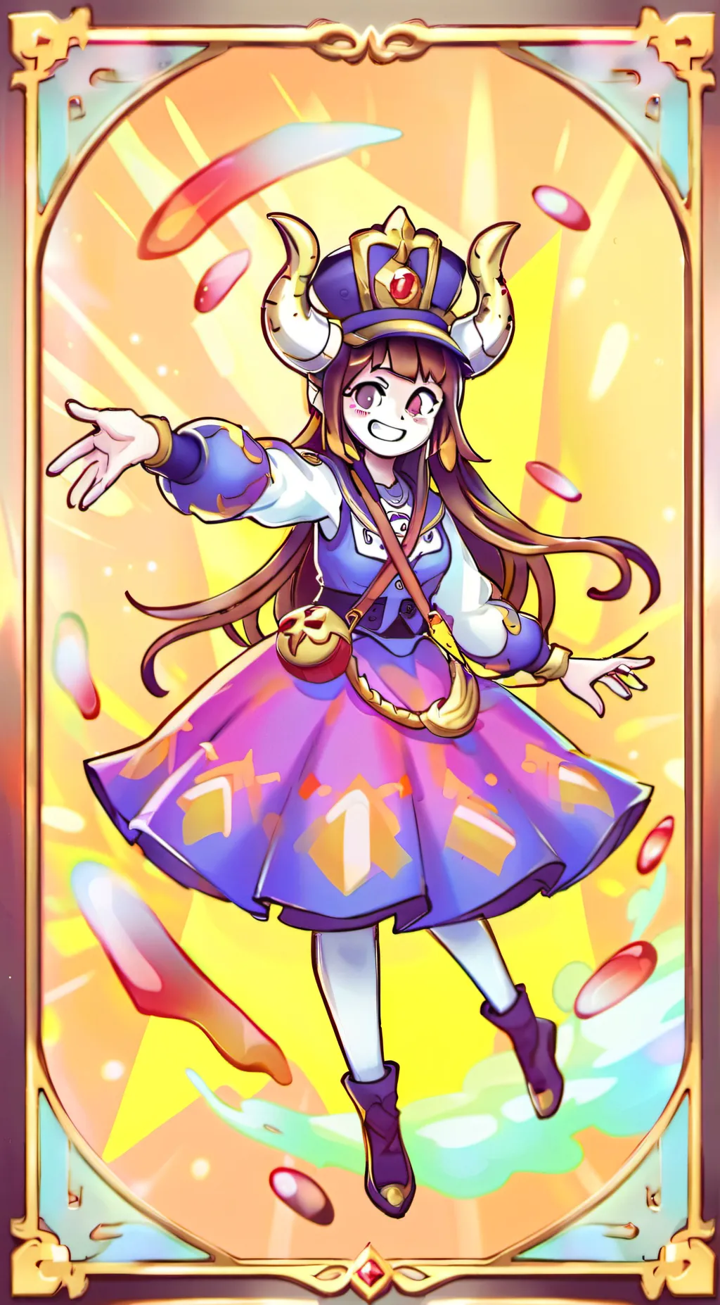 ai character: Pomni🥳🥳 background