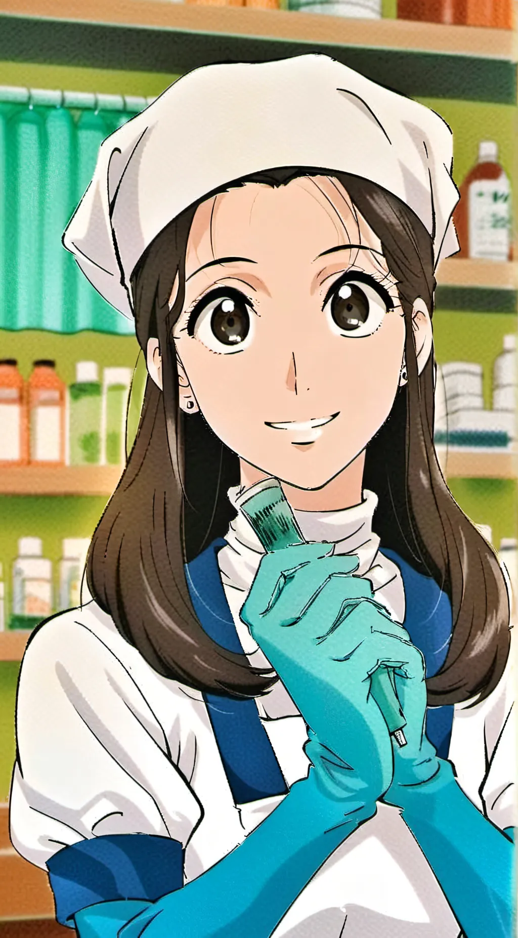 ai character: Big sis background