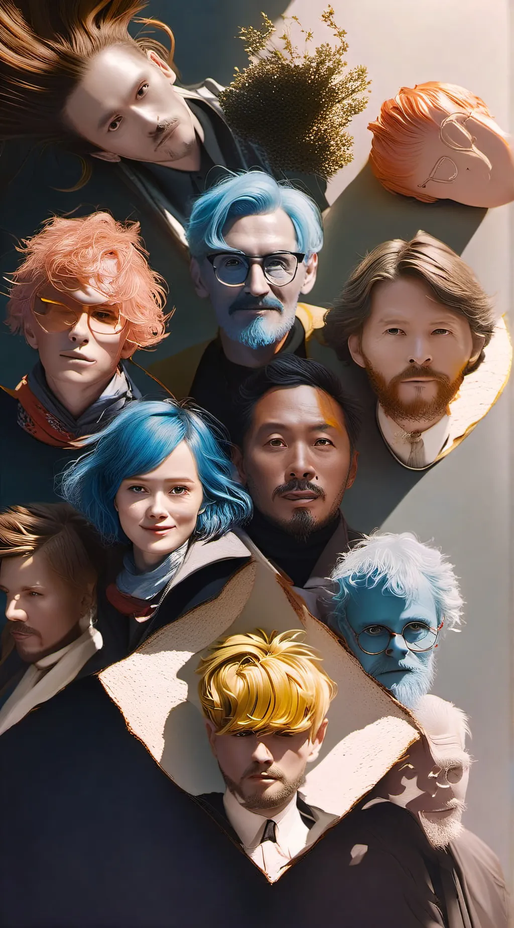 ai character: inside out  background