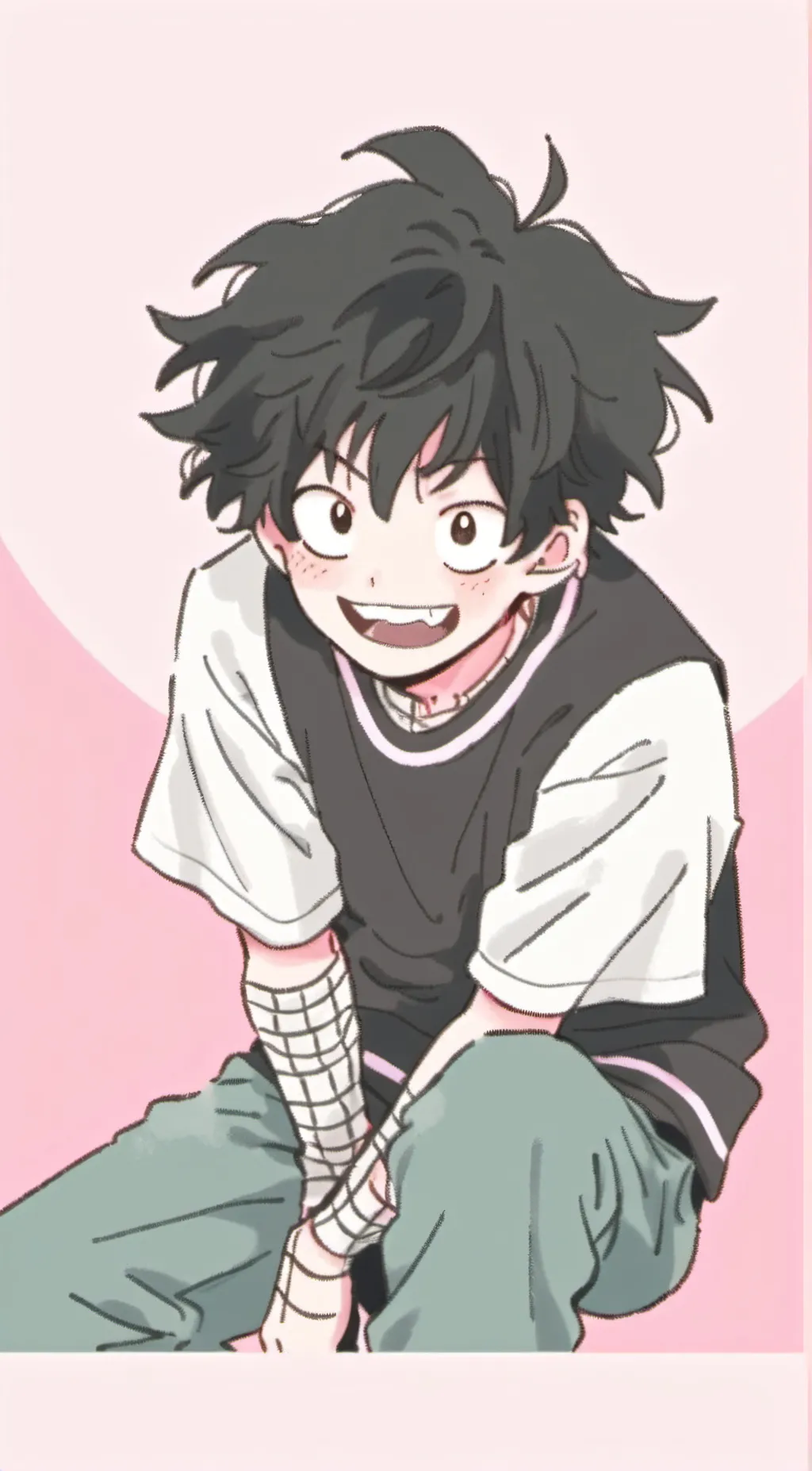 ai character: Mha background