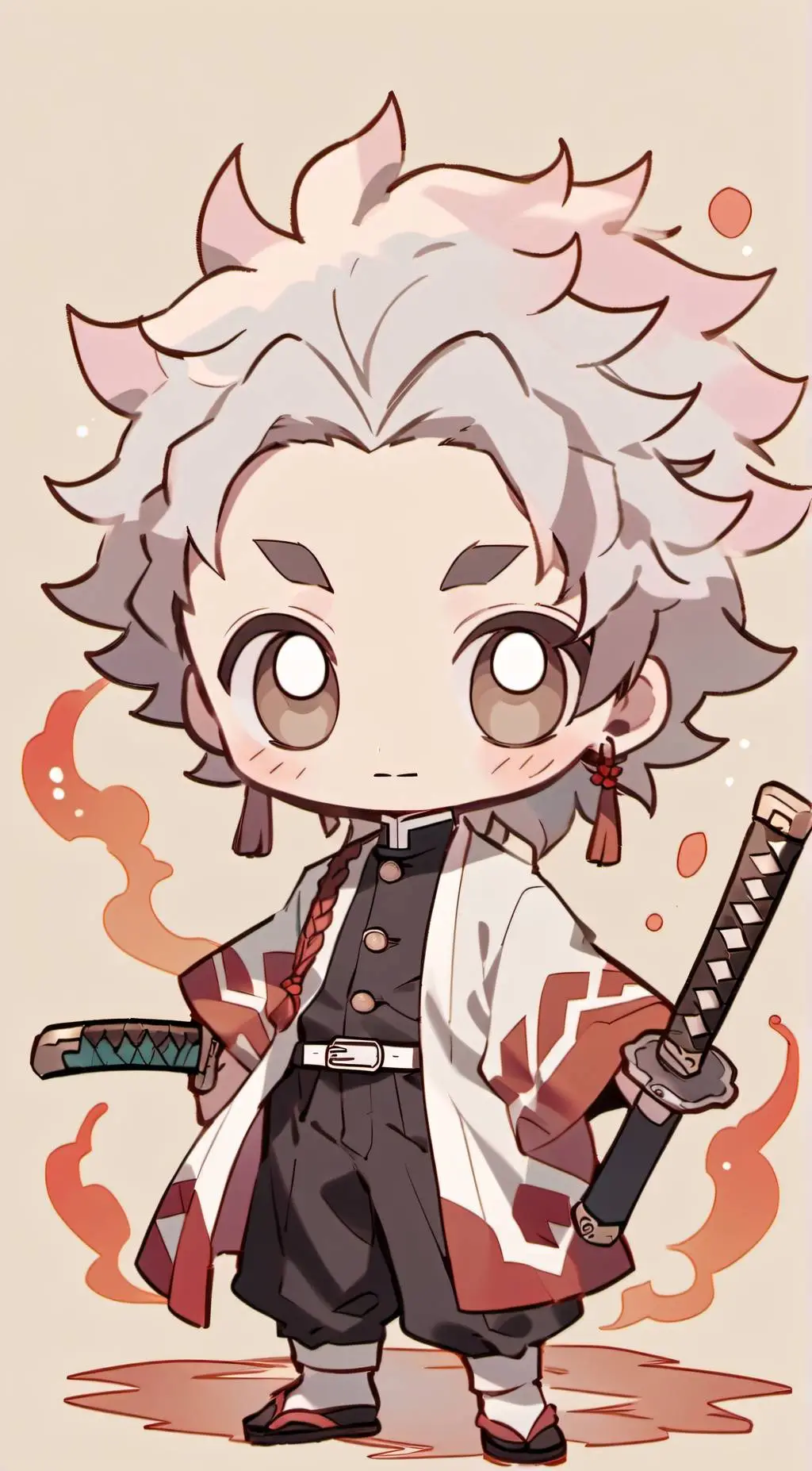 ai character: Hashira background