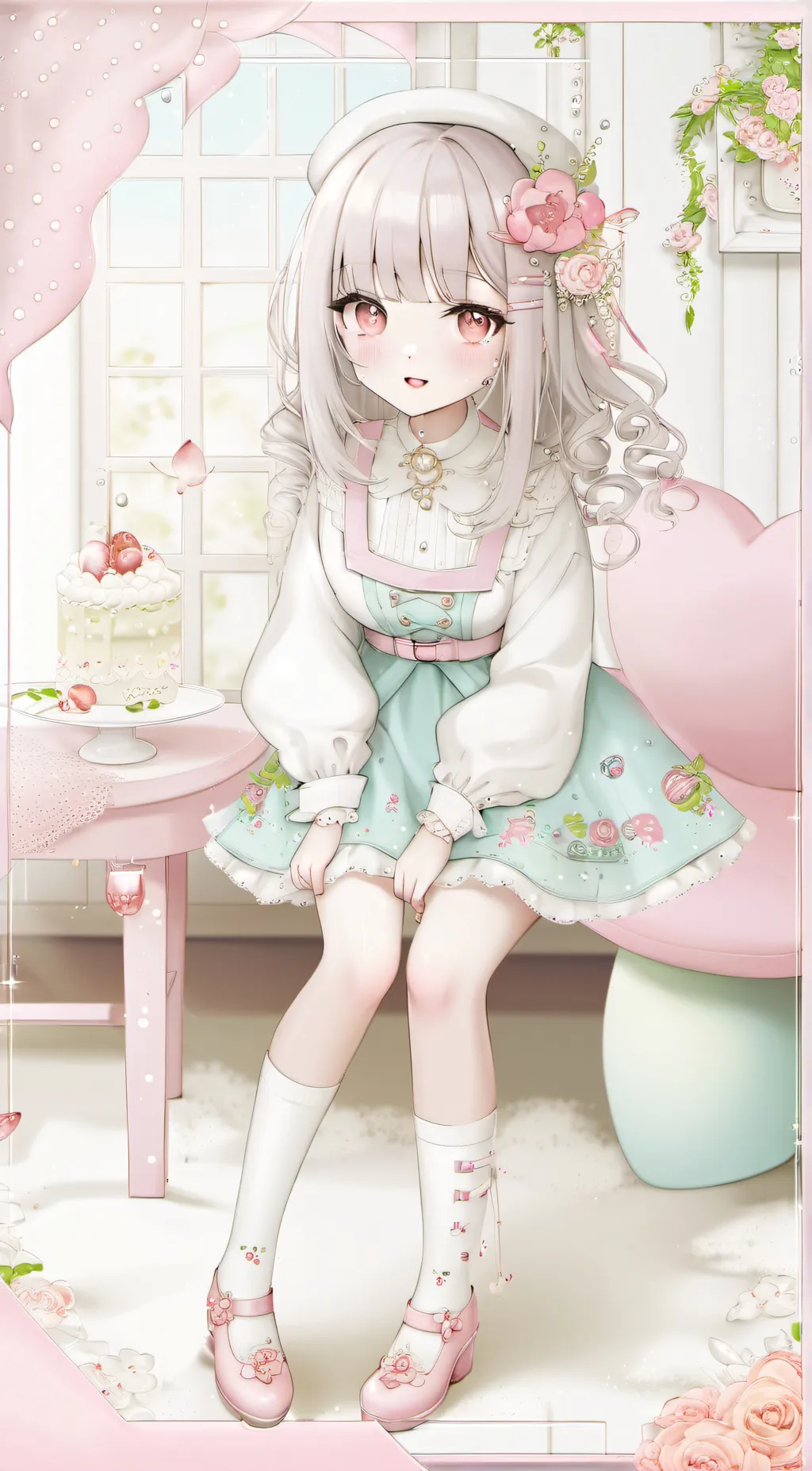 ai character: Mia background