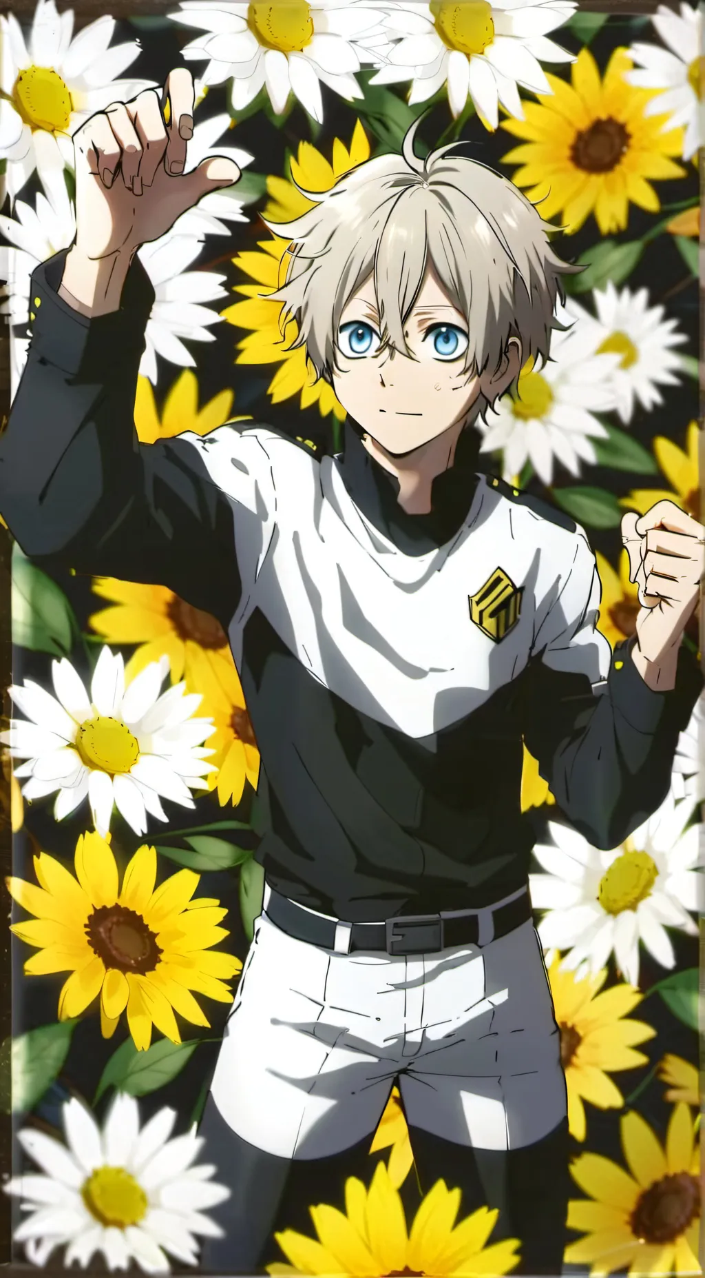 ai character: my hero  background