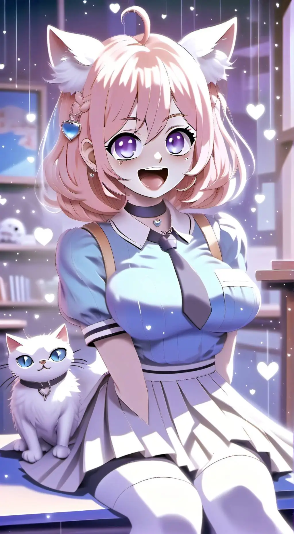 ai character: Lara ♡♡ background