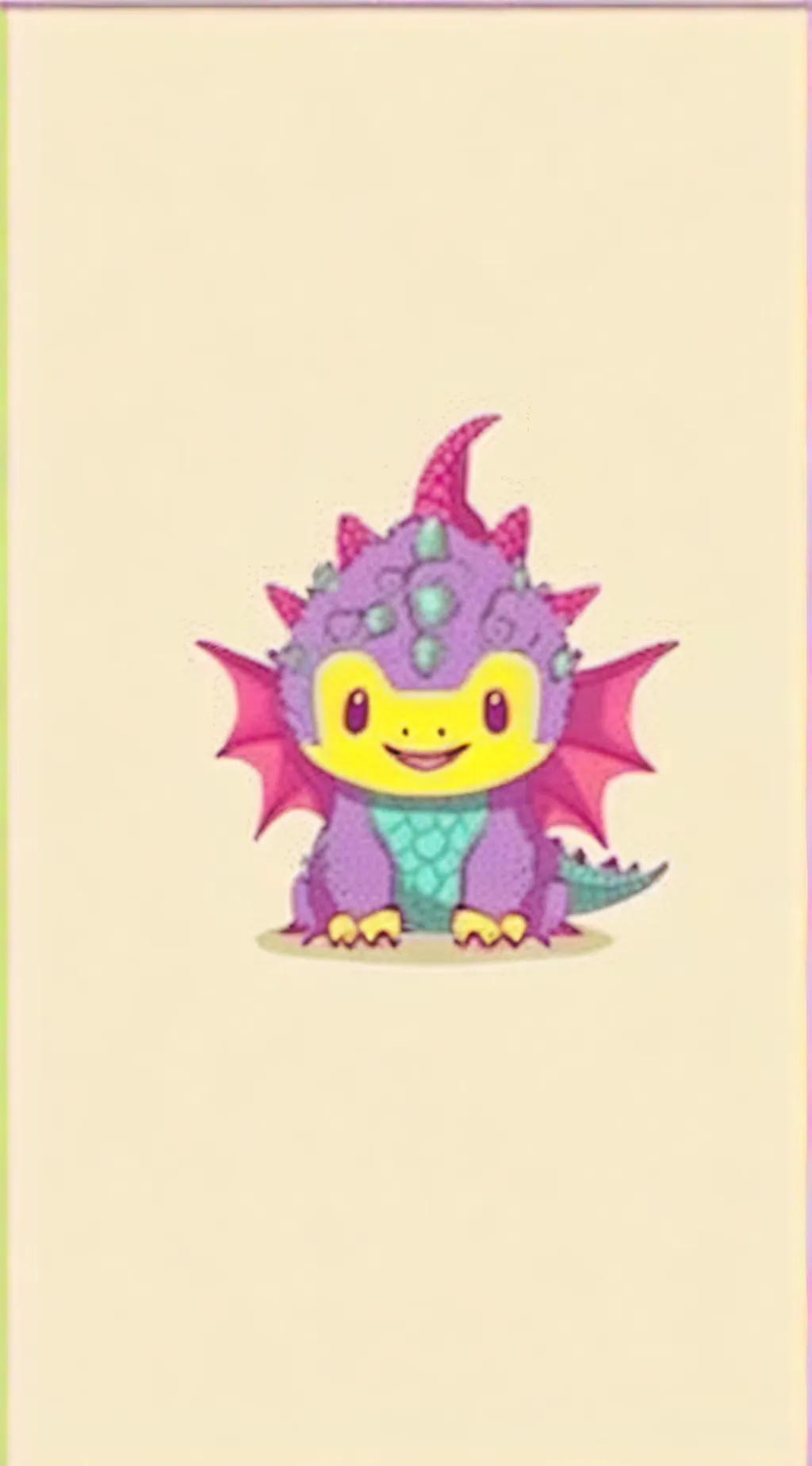 ai character: •strawberry• background