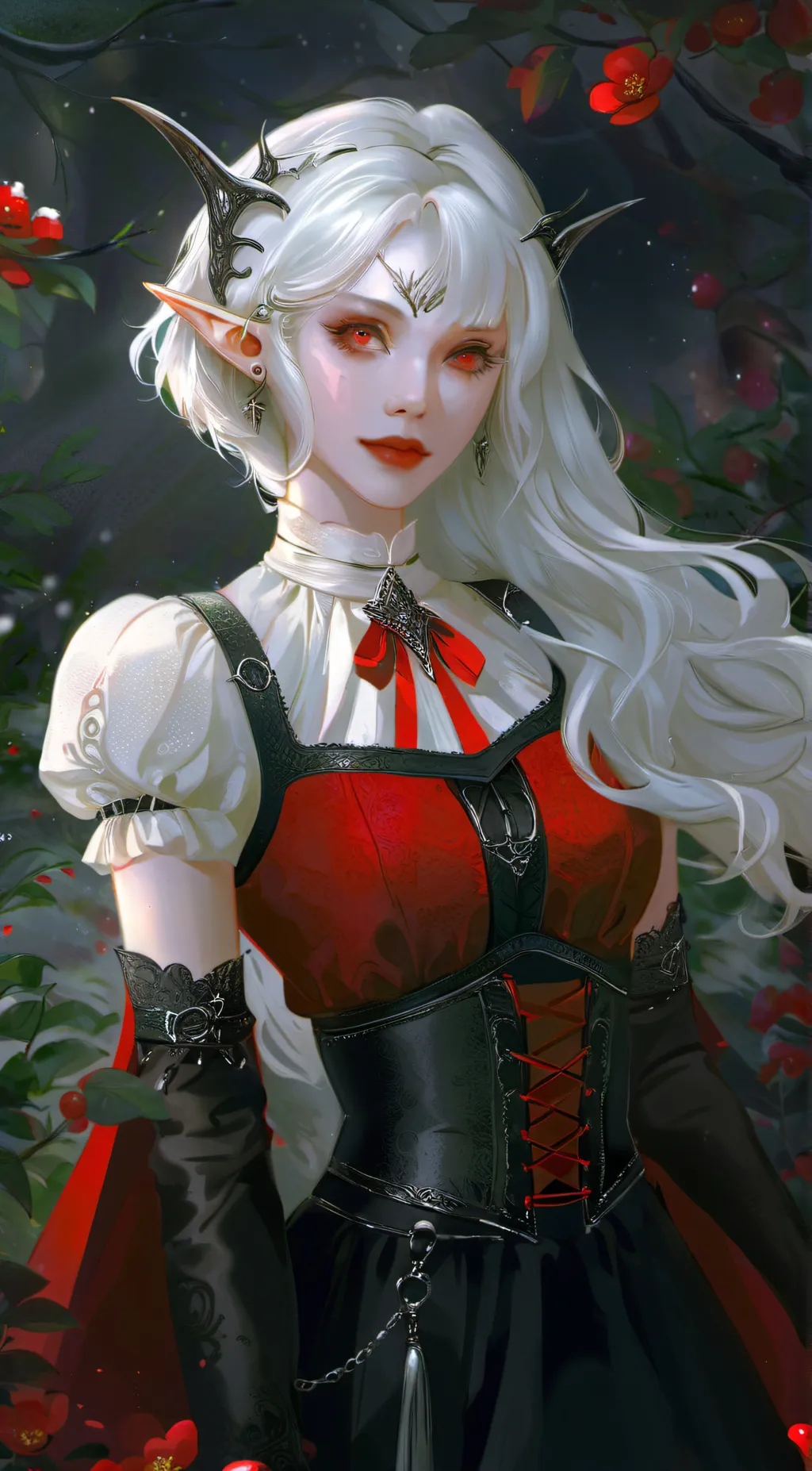 ai character: kae(vampire) background