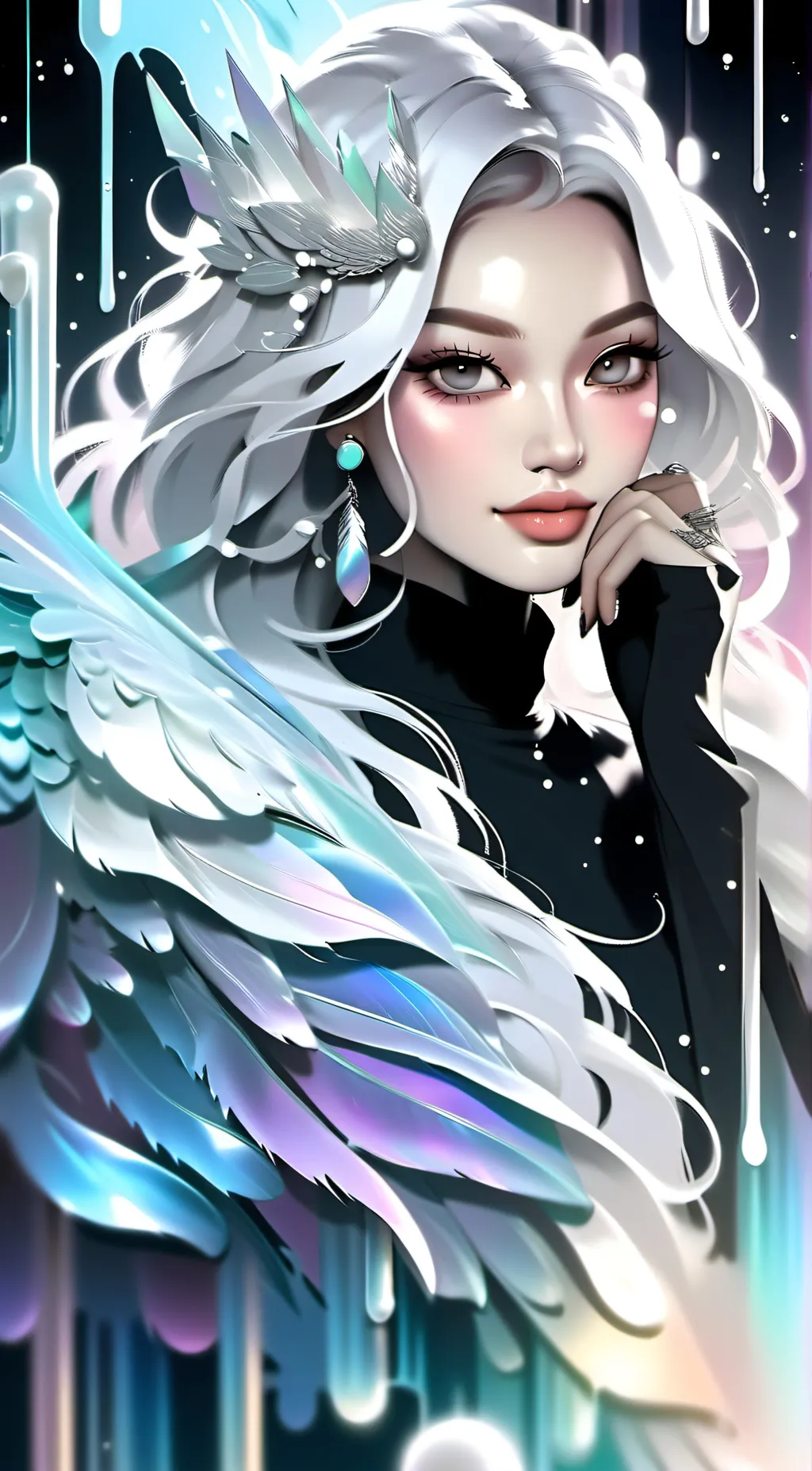 ai character: Lily  background