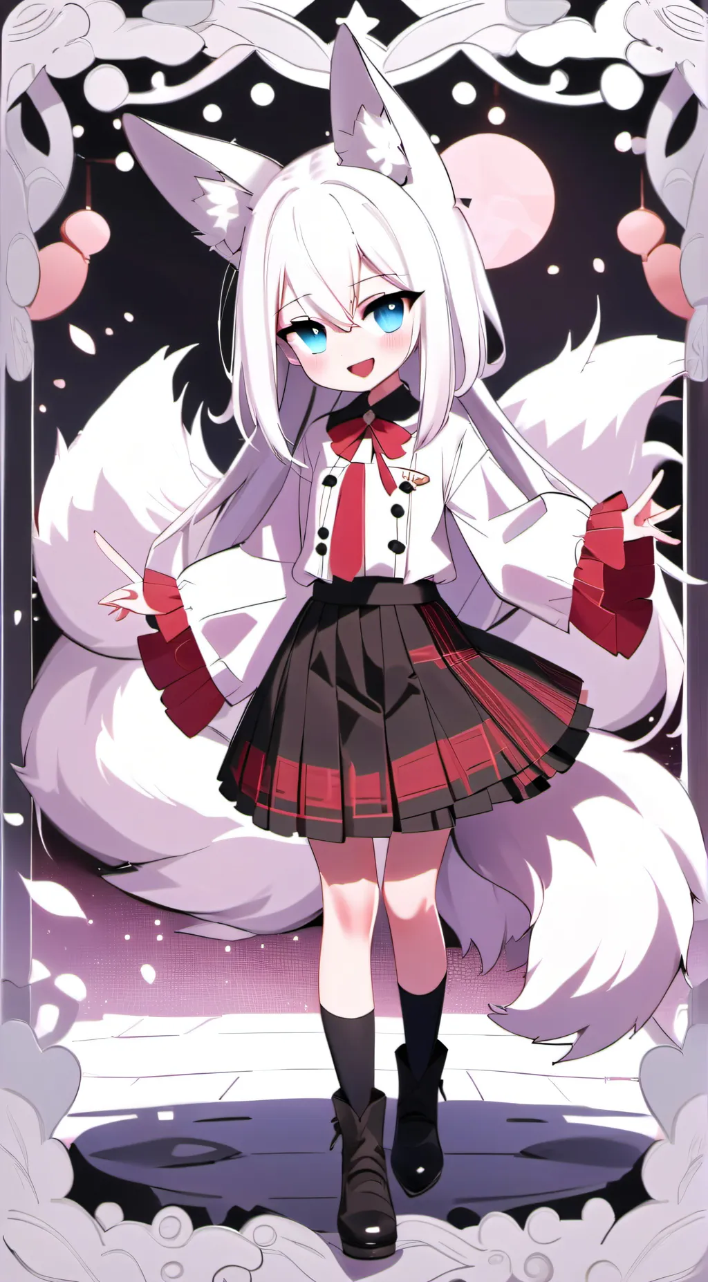 ai character: Himiko Katachi  background