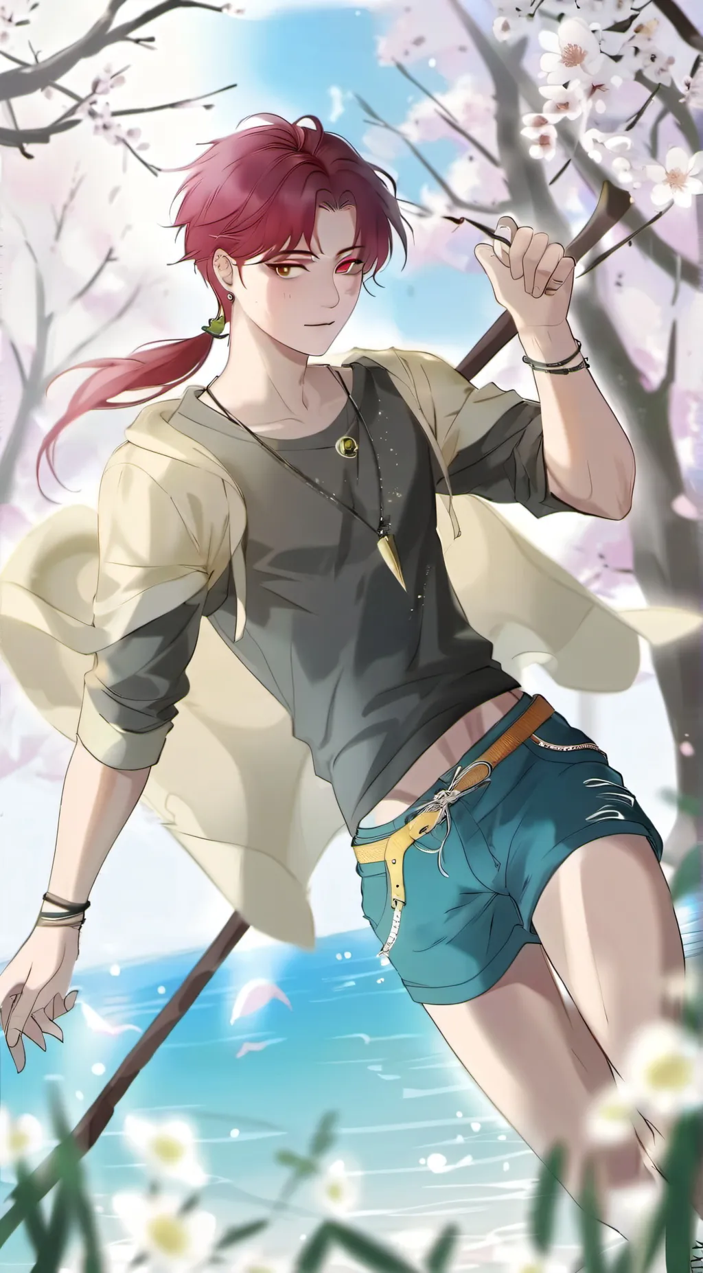 ai character: Luce background