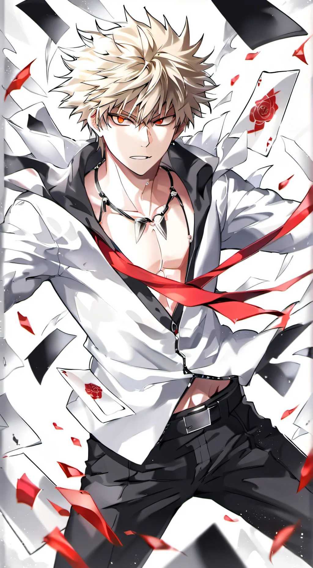 ai character: bakugo background