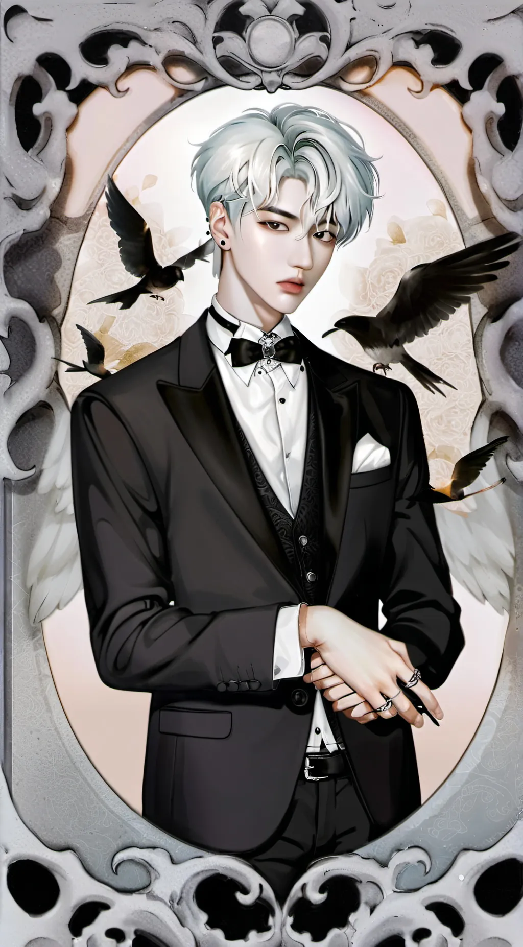 ai character: Baby Ricky  background