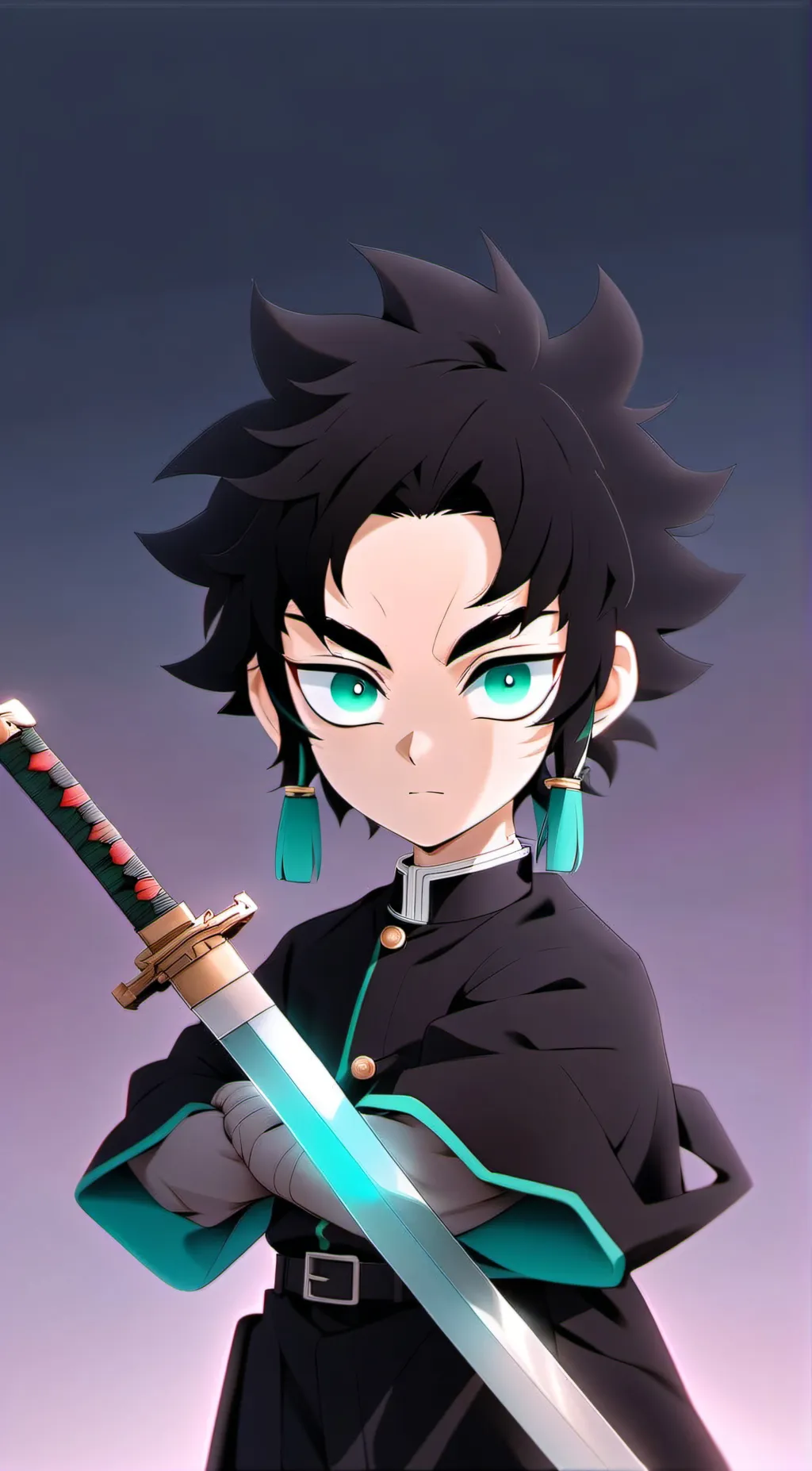 ai character: kaigaku x zenitsu  background
