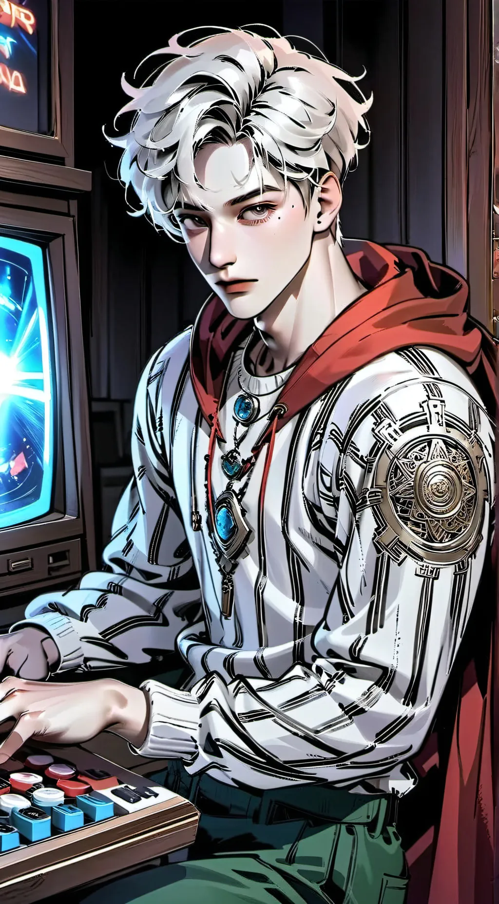 ai character: Vince background